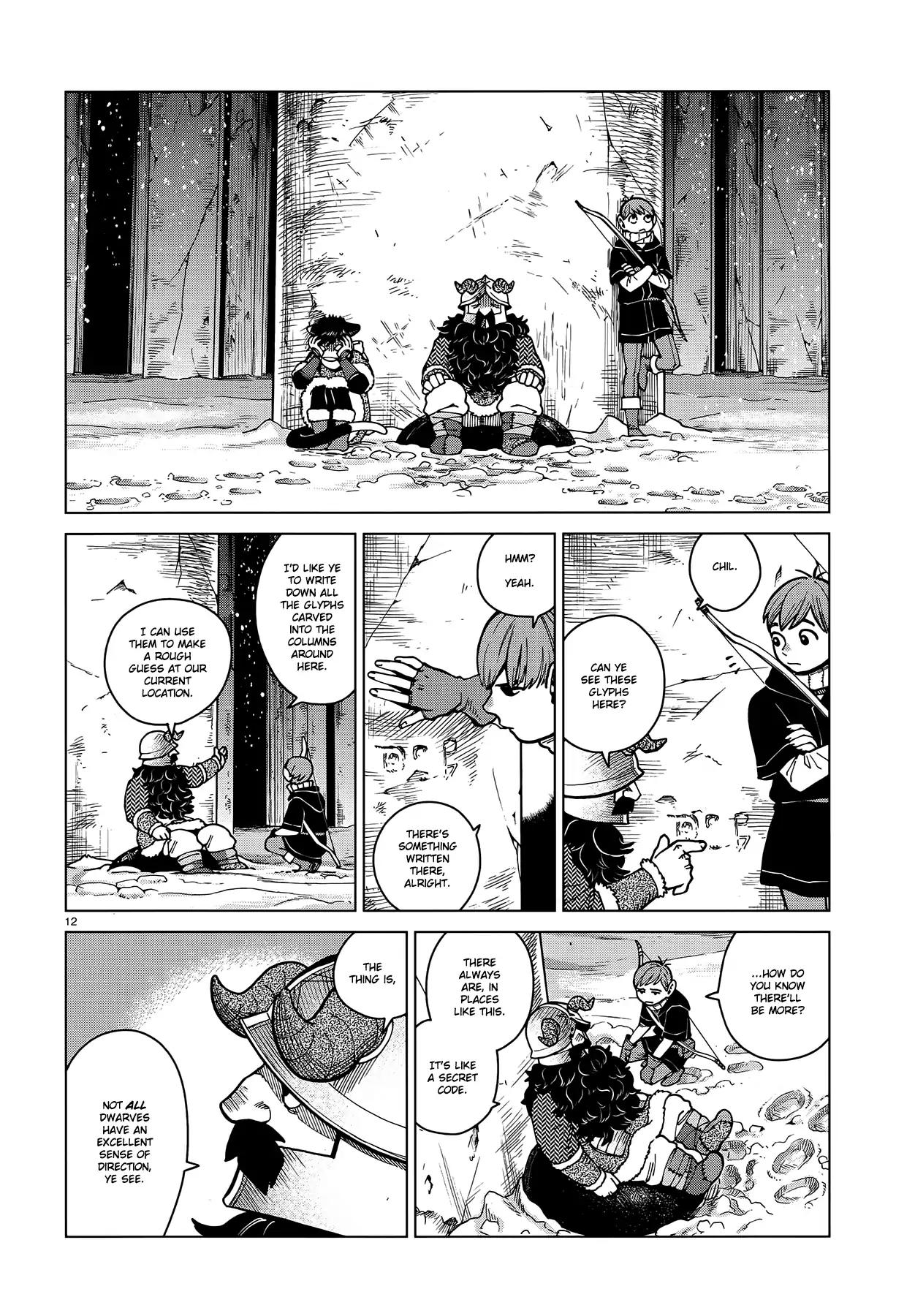 Dungeon Meshi Chapter 47 page 12 - Chapter 47: Griffin