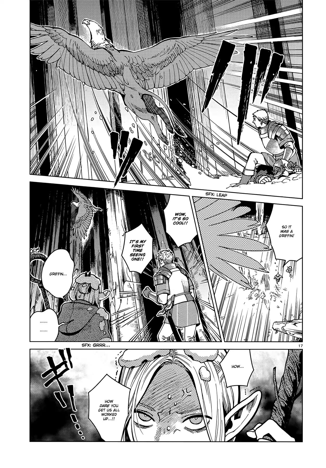 Dungeon Meshi Chapter 47 page 17 - Chapter 47: Griffin