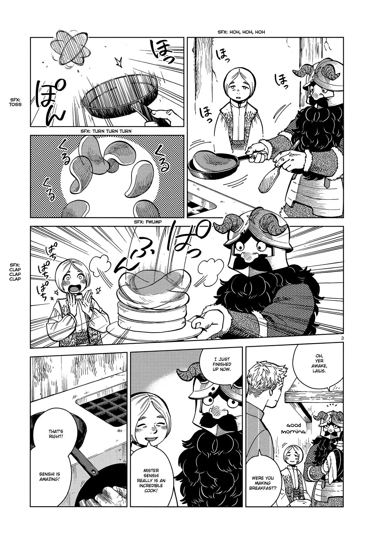 Dungeon Meshi Chapter 47 page 3 - Chapter 47: Griffin