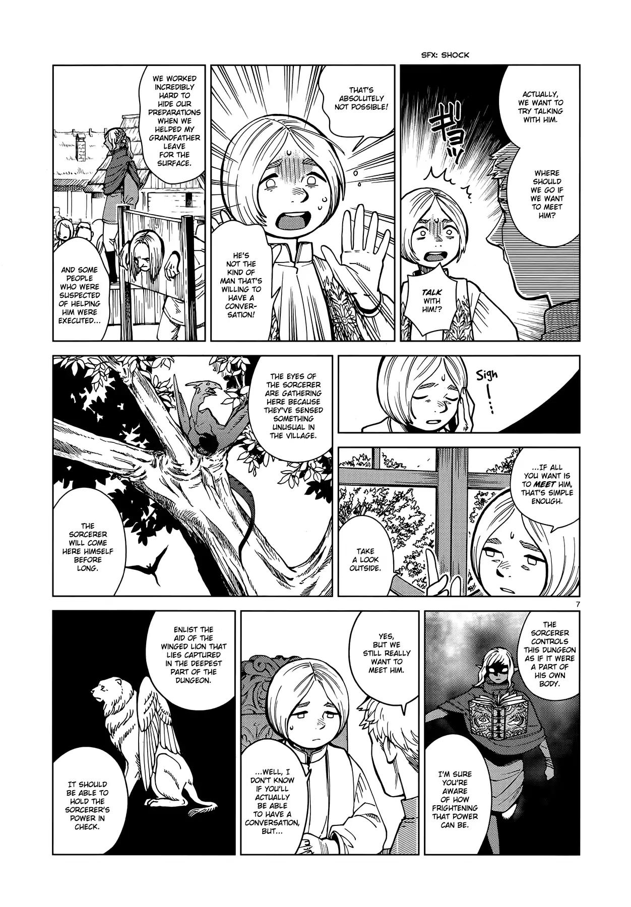 Dungeon Meshi Chapter 47 page 7 - Chapter 47: Griffin