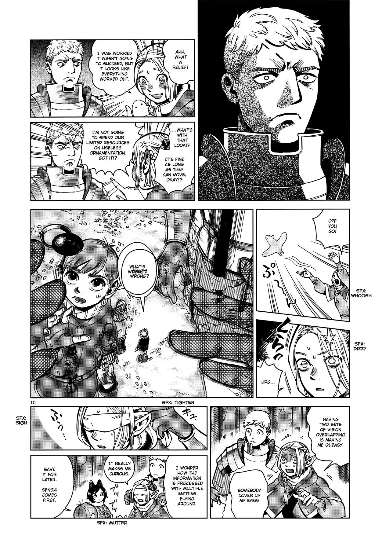 Dungeon Meshi Chapter 48 page 10 - Chapter 48: Familiar
