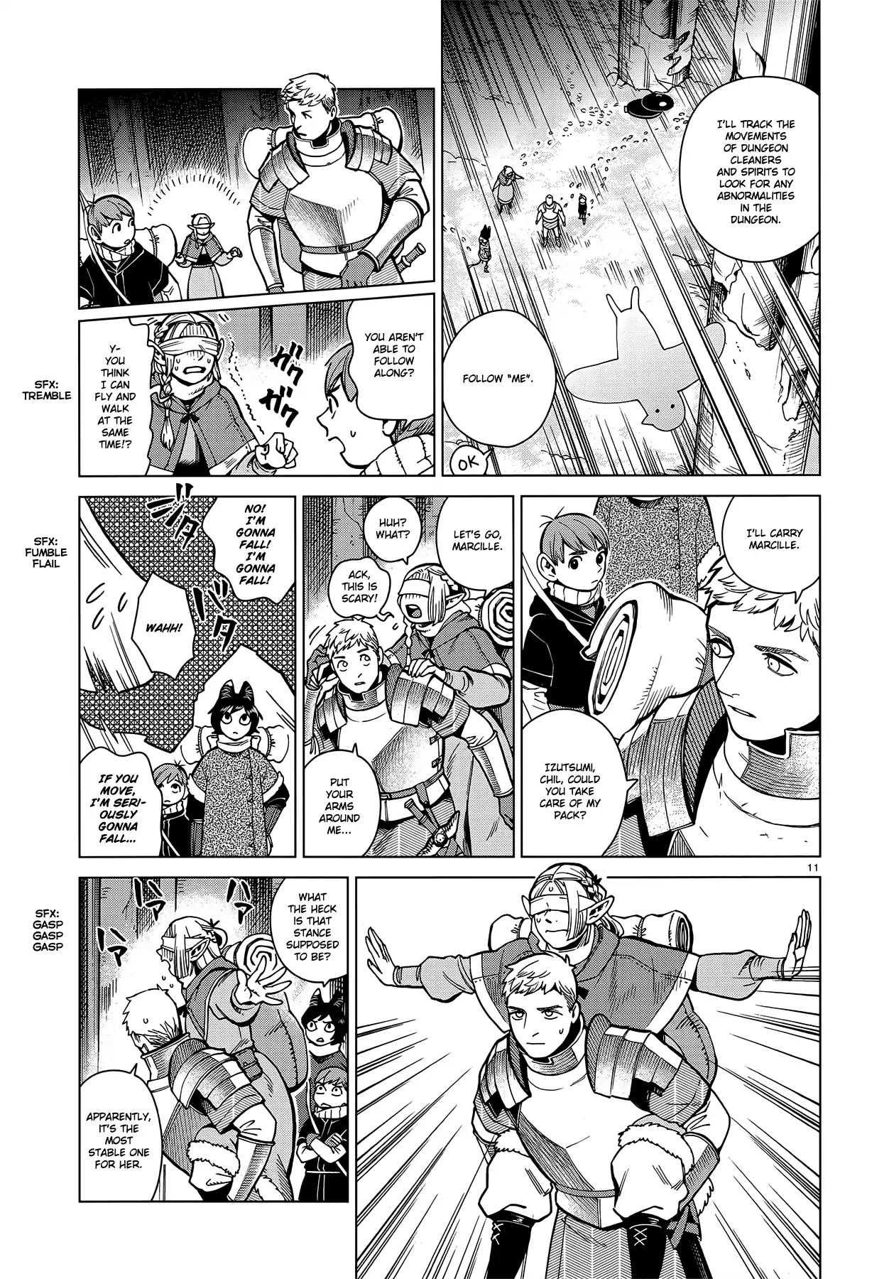 Dungeon Meshi Chapter 48 page 11 - Chapter 48: Familiar