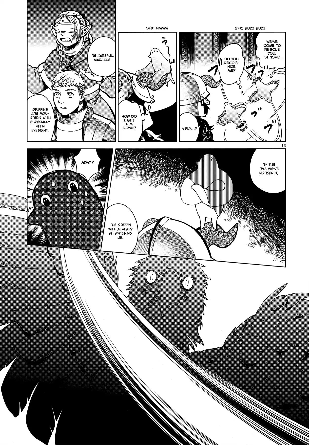 Dungeon Meshi Chapter 48 page 13 - Chapter 48: Familiar