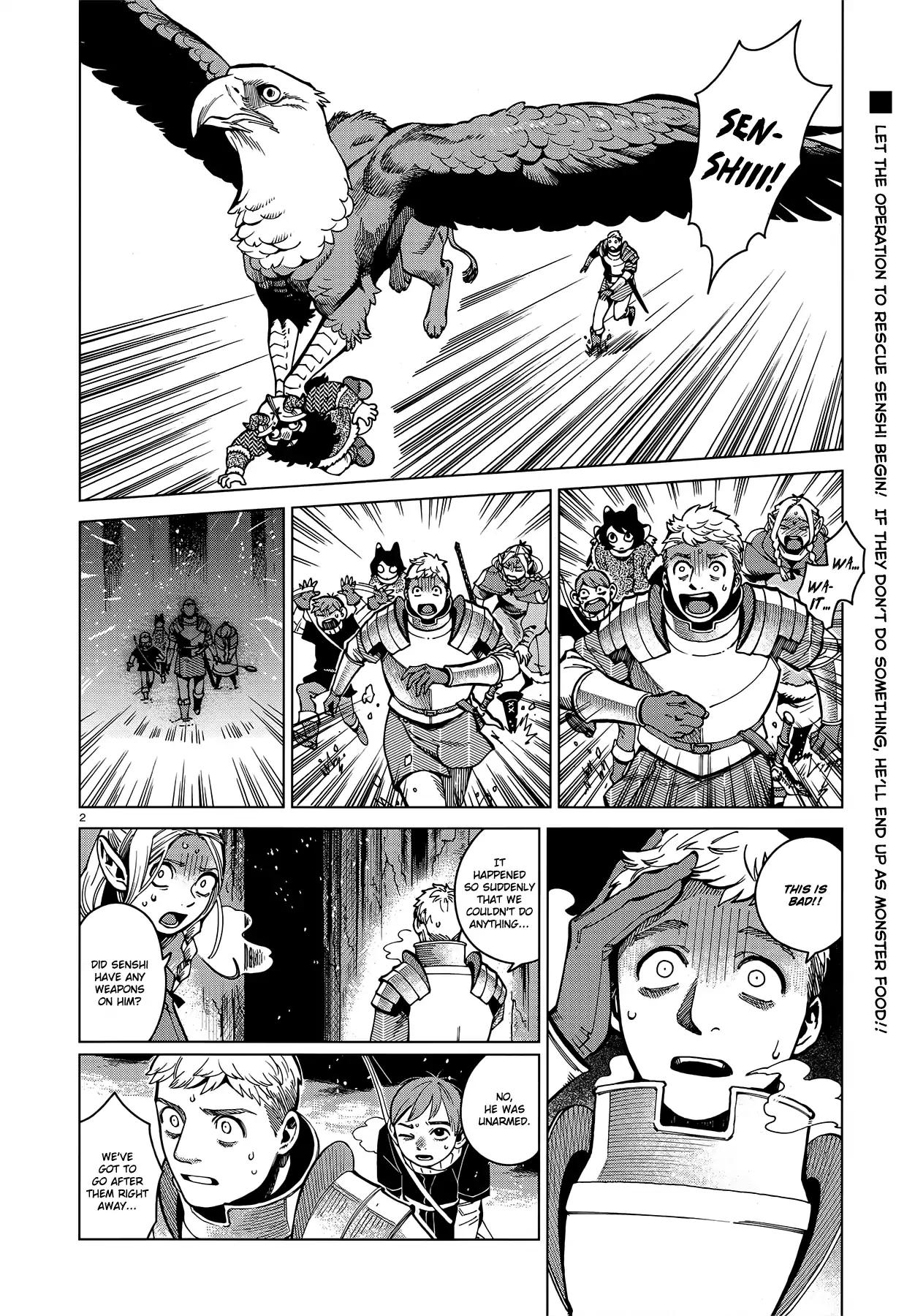 Dungeon Meshi Chapter 48 page 2 - Chapter 48: Familiar