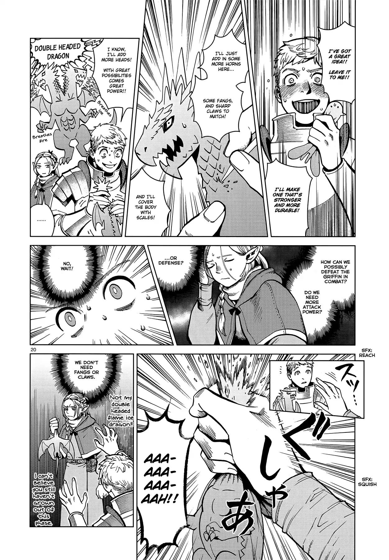 Dungeon Meshi Chapter 48 page 20 - Chapter 48: Familiar