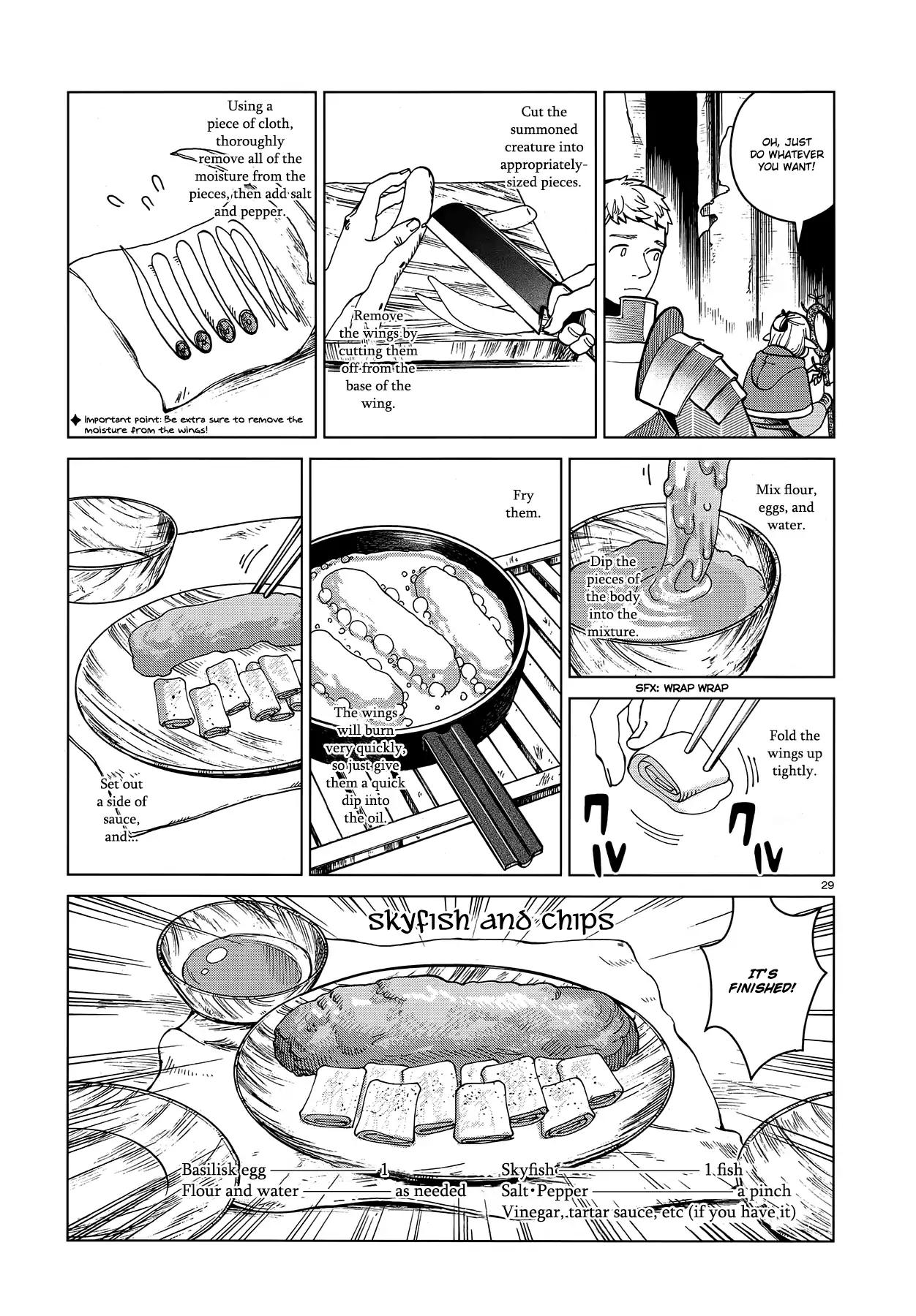 Dungeon Meshi Chapter 48 page 29 - Chapter 48: Familiar