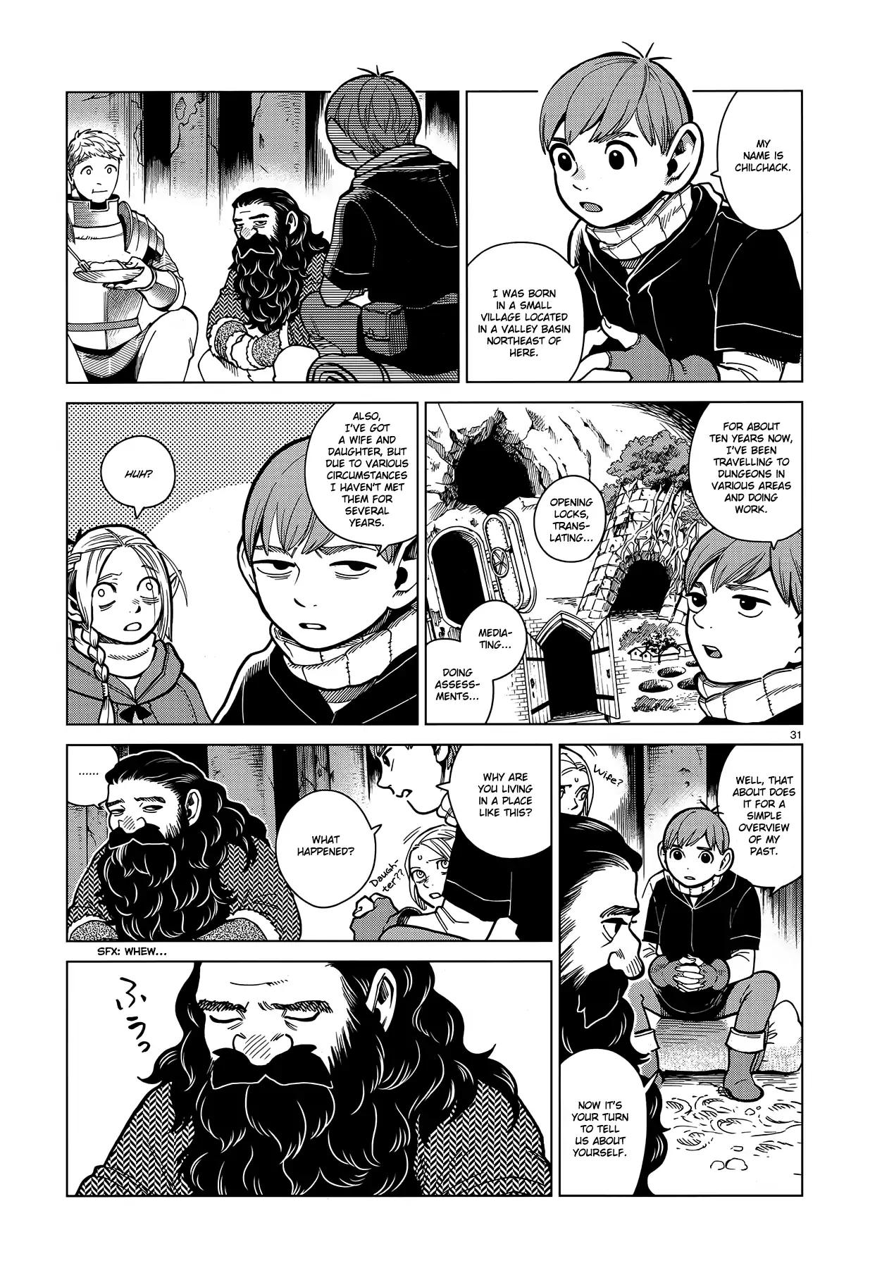 Dungeon Meshi Chapter 48 page 31 - Chapter 48: Familiar