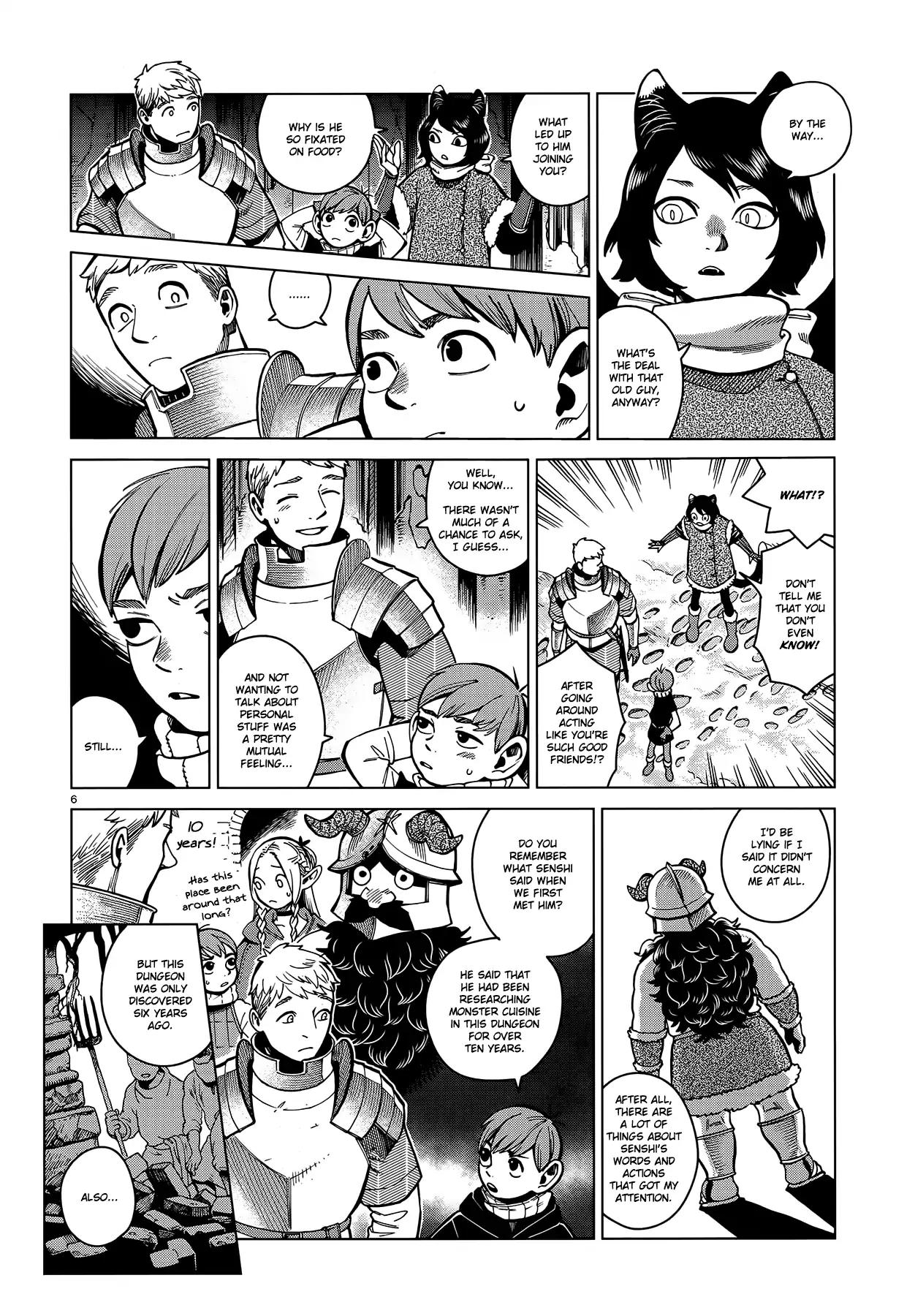 Dungeon Meshi Chapter 48 page 6 - Chapter 48: Familiar