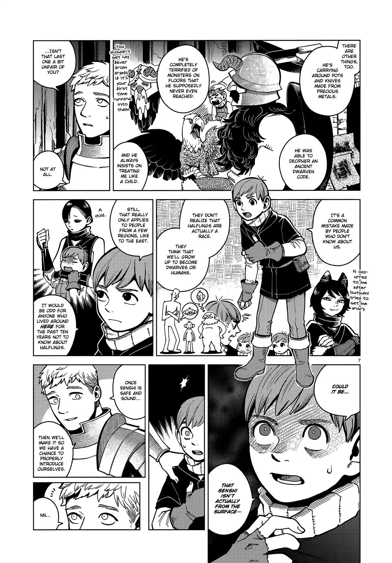 Dungeon Meshi Chapter 48 page 7 - Chapter 48: Familiar