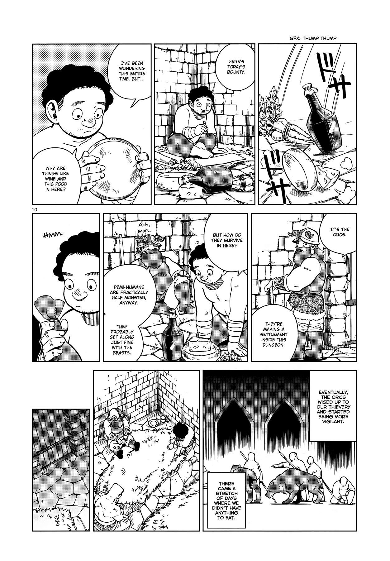 Dungeon Meshi Chapter 49 page 10 - Chapter 49: Griffin Soup