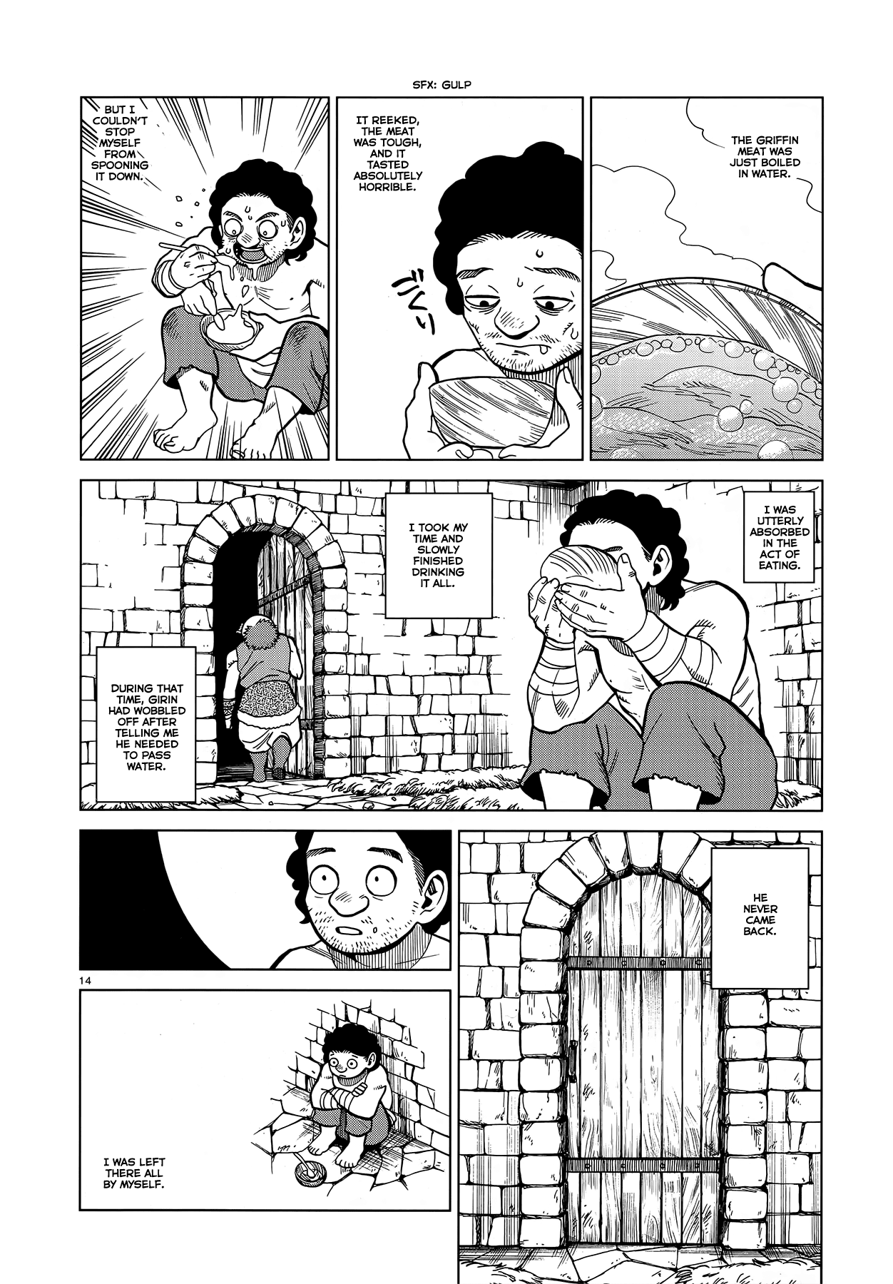 Dungeon Meshi Chapter 49 page 14 - Chapter 49: Griffin Soup