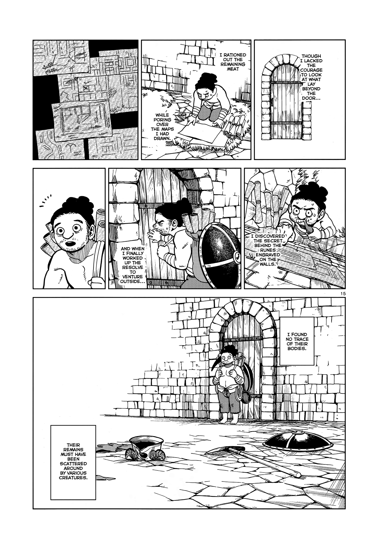 Dungeon Meshi Chapter 49 page 15 - Chapter 49: Griffin Soup