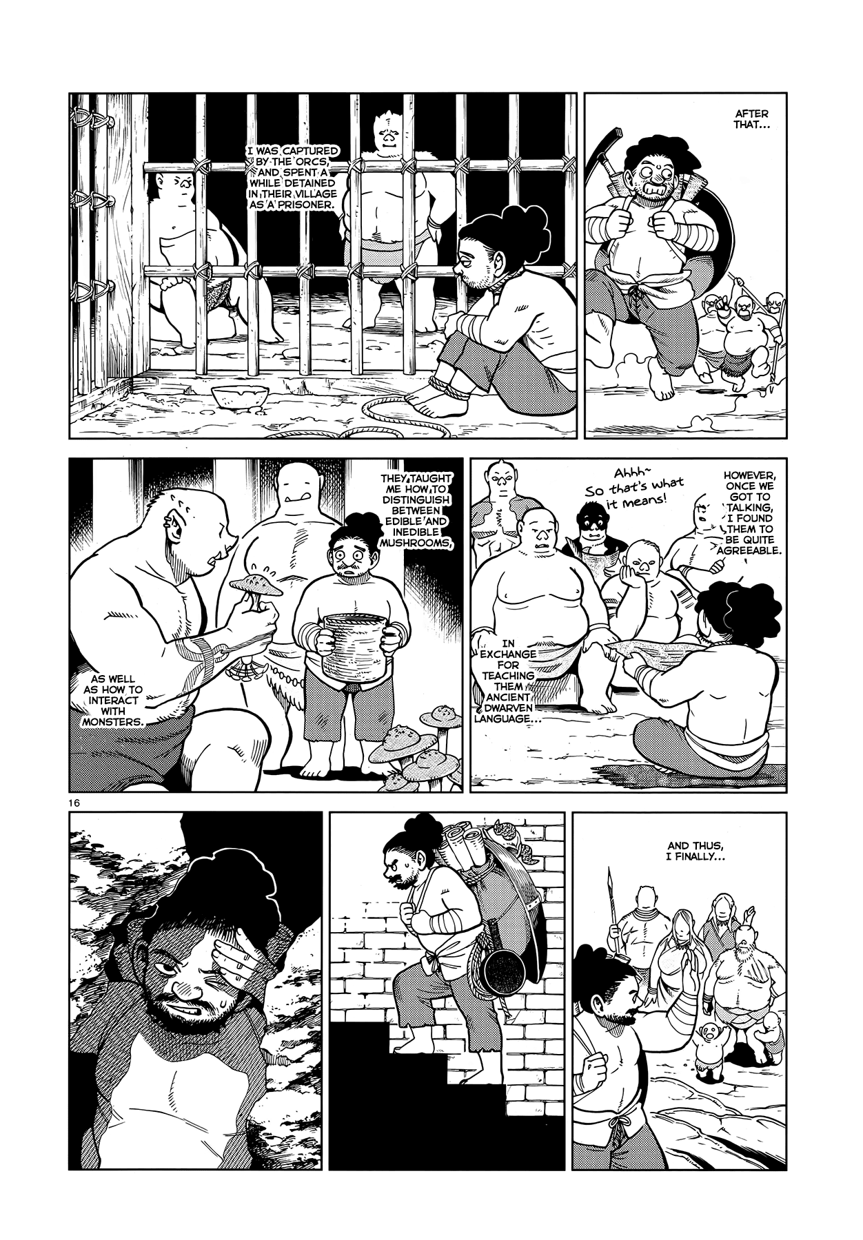 Dungeon Meshi Chapter 49 page 16 - Chapter 49: Griffin Soup
