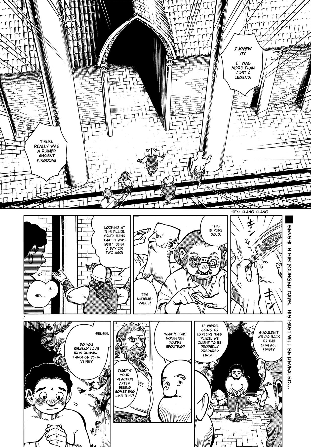 Dungeon Meshi Chapter 49 page 2 - Chapter 49: Griffin Soup