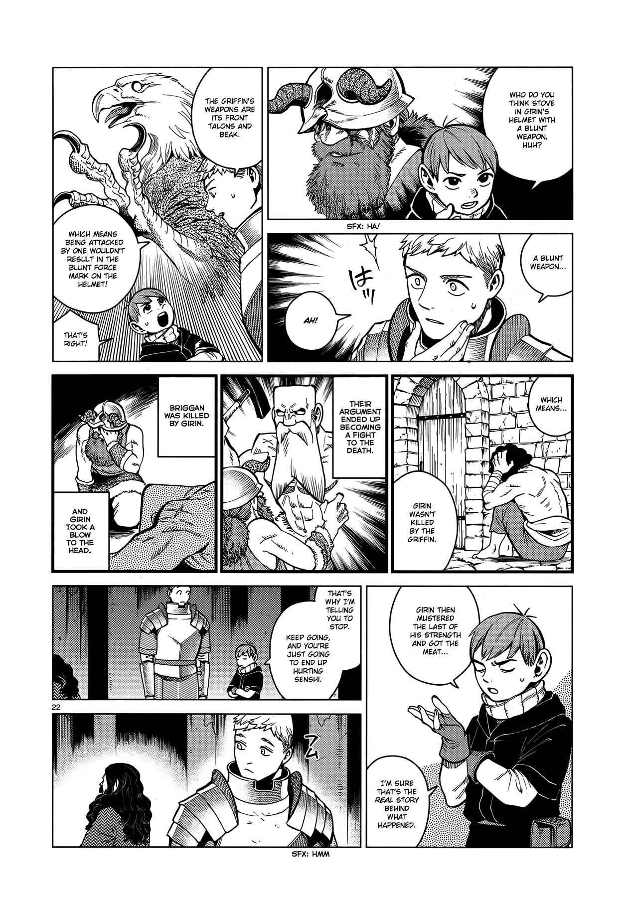Dungeon Meshi Chapter 49 page 22 - Chapter 49: Griffin Soup