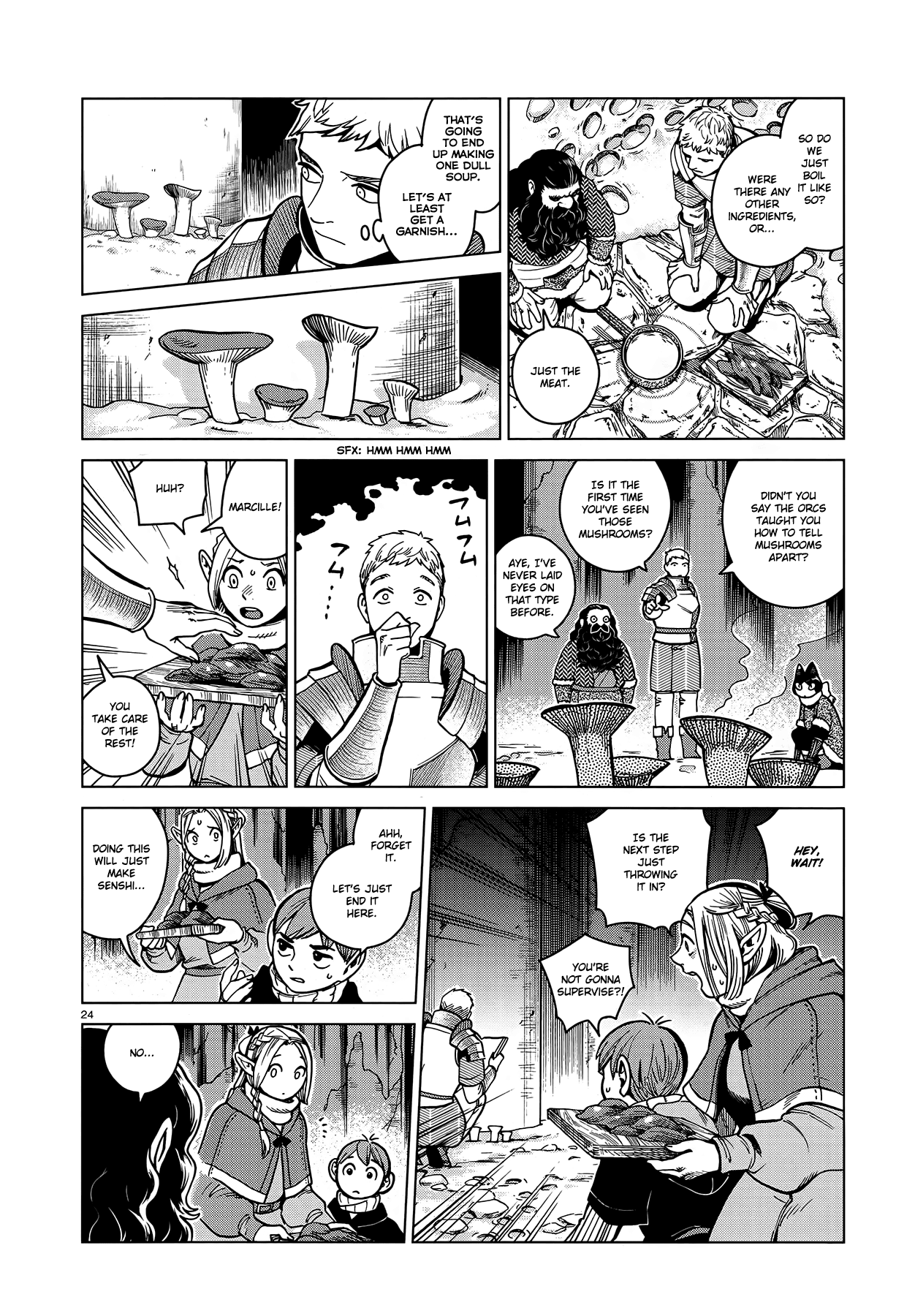 Dungeon Meshi Chapter 49 page 24 - Chapter 49: Griffin Soup