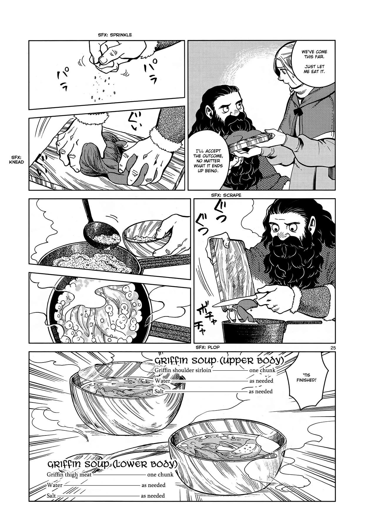 Dungeon Meshi Chapter 49 page 25 - Chapter 49: Griffin Soup