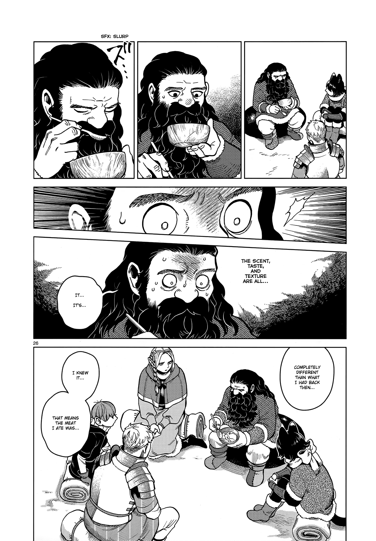 Dungeon Meshi Chapter 49 page 26 - Chapter 49: Griffin Soup