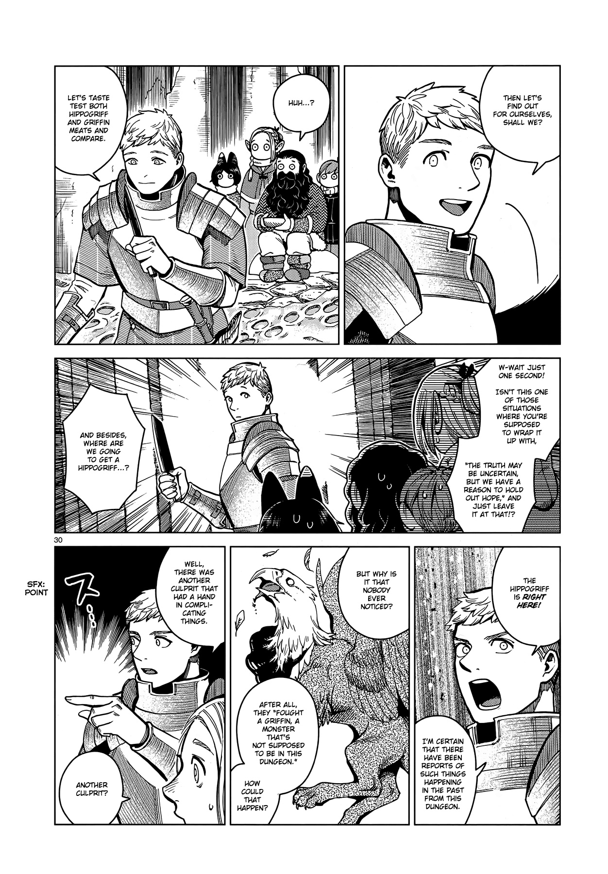 Dungeon Meshi Chapter 49 page 30 - Chapter 49: Griffin Soup