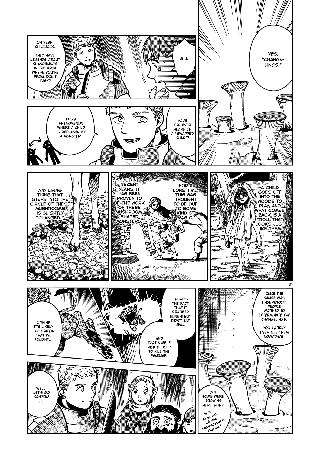 Dungeon Meshi Chapter 49 page 31 - Chapter 49: Griffin Soup