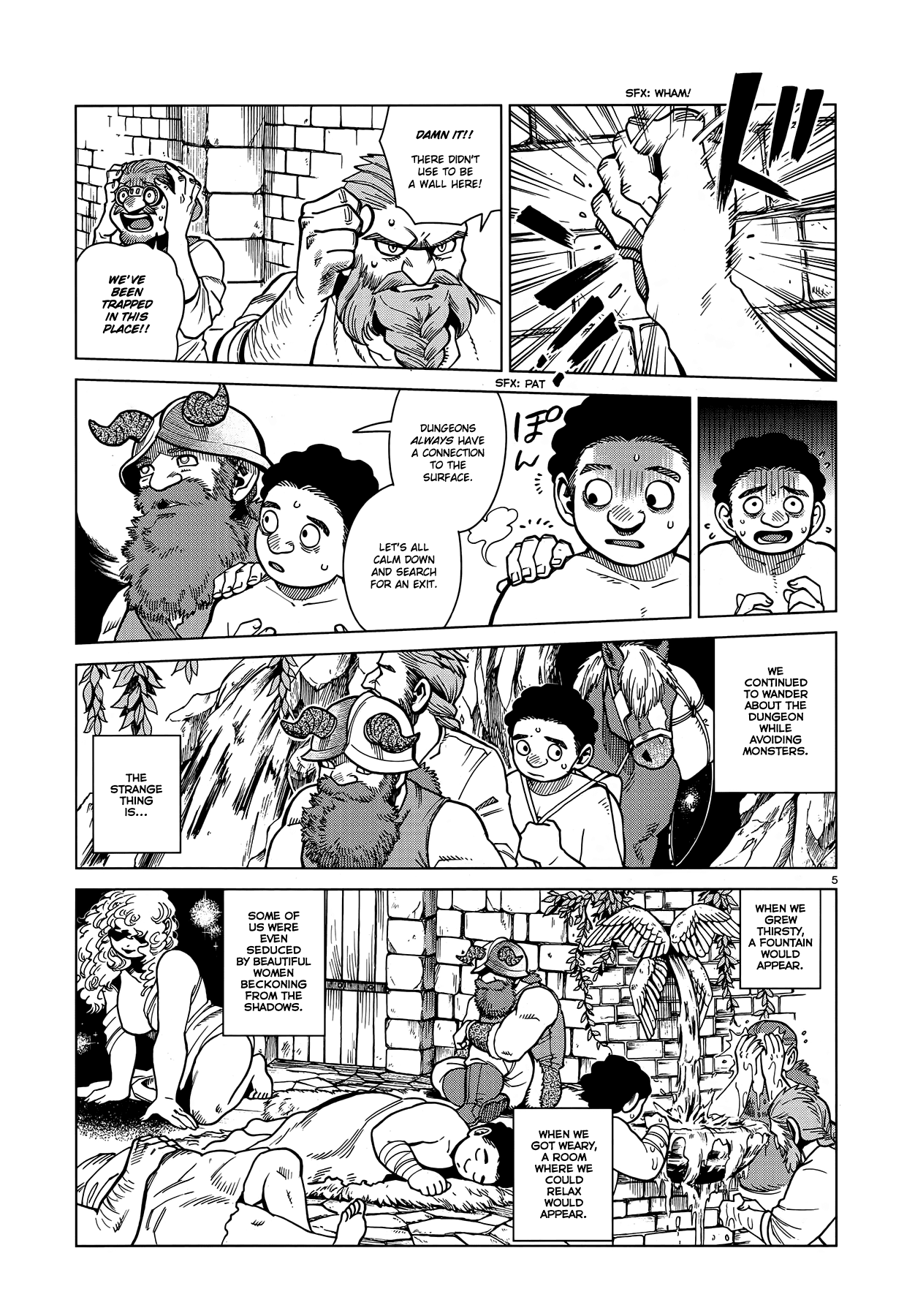 Dungeon Meshi Chapter 49 page 5 - Chapter 49: Griffin Soup