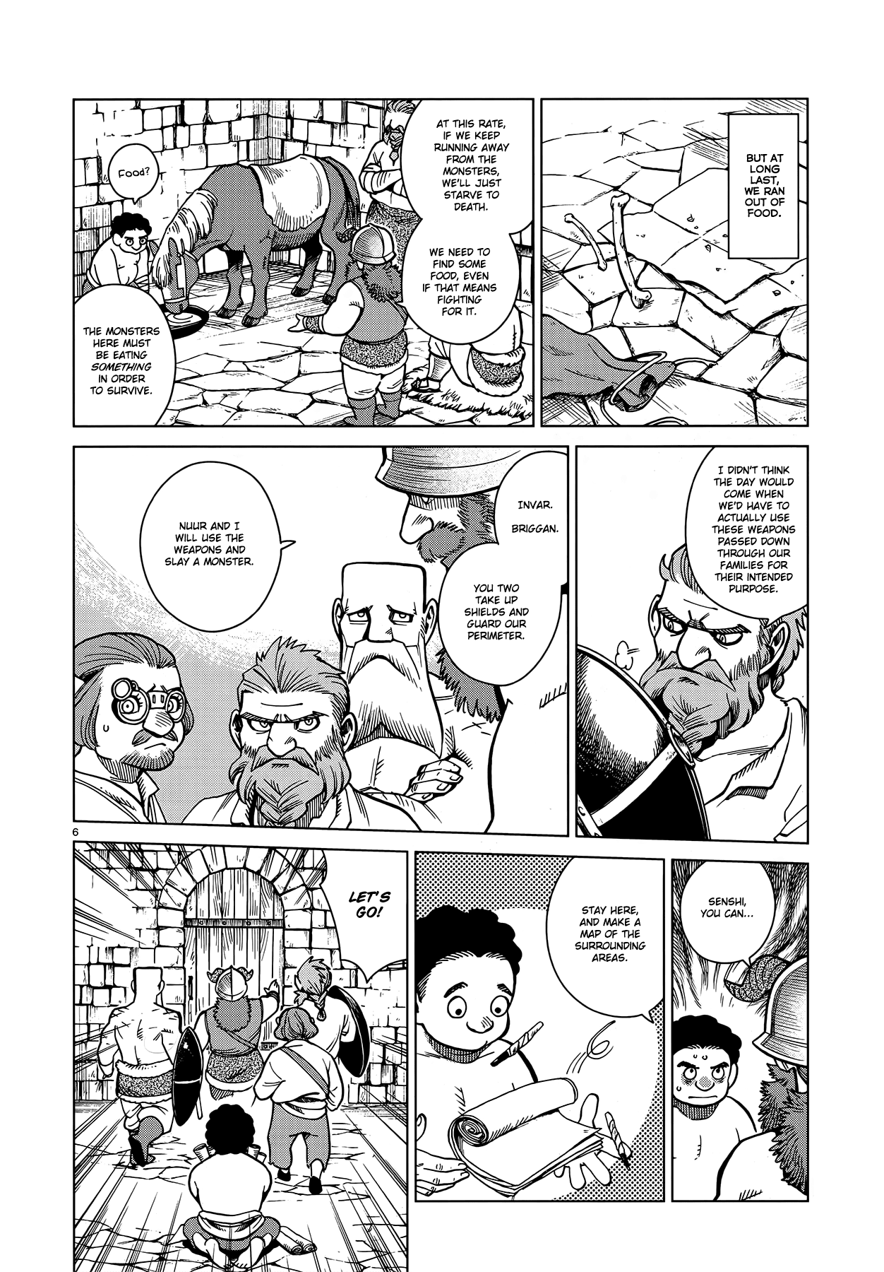 Dungeon Meshi Chapter 49 page 6 - Chapter 49: Griffin Soup
