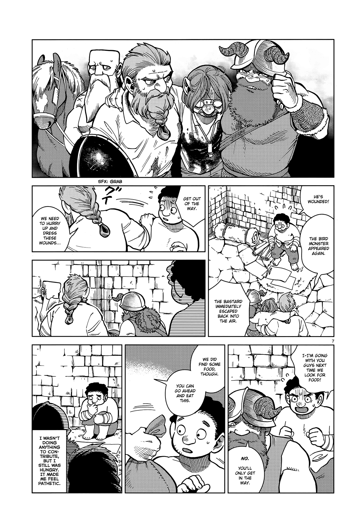 Dungeon Meshi Chapter 49 page 7 - Chapter 49: Griffin Soup