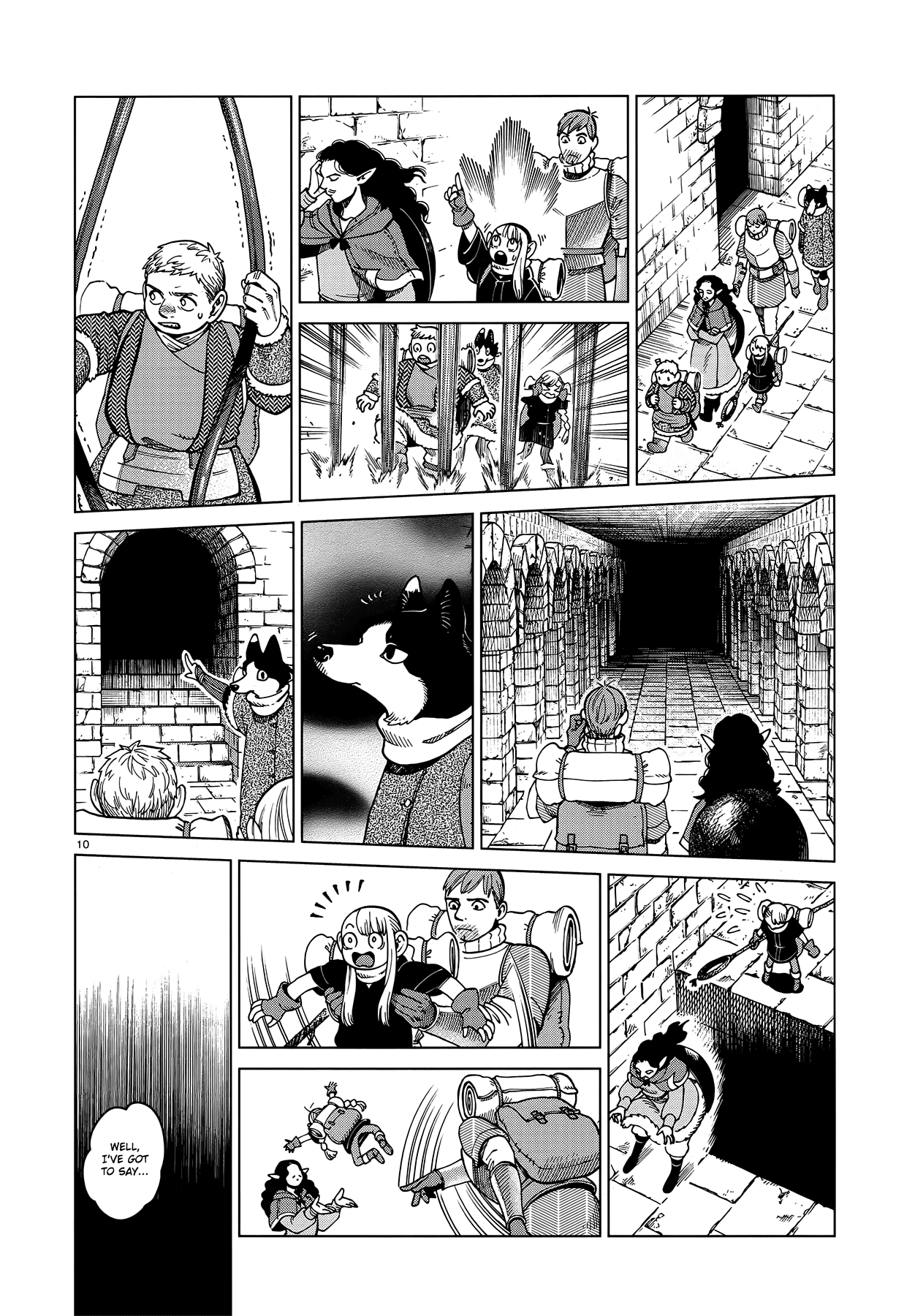 Dungeon Meshi Chapter 50 page 10 - Chapter 50: Dumplings
