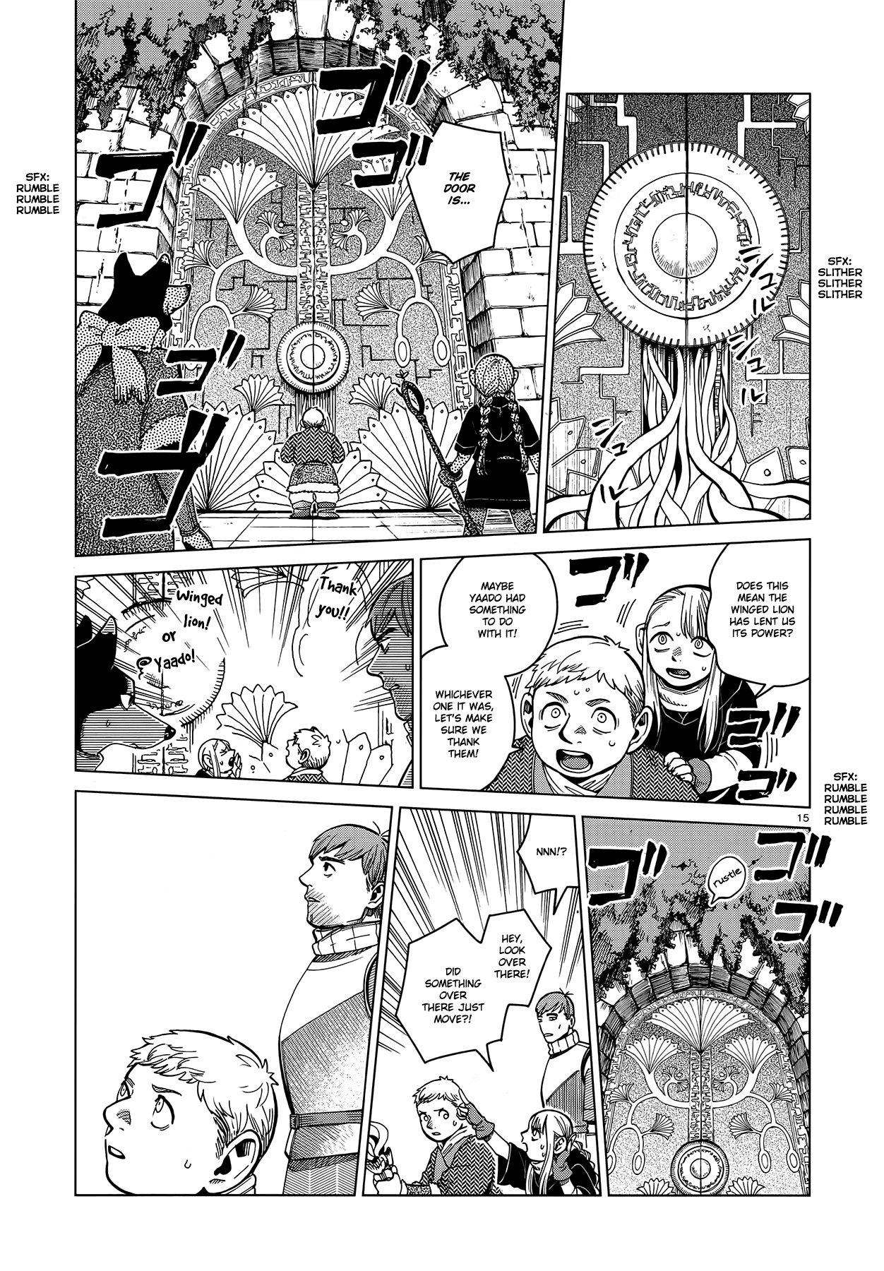 Dungeon Meshi Chapter 50 page 15 - Chapter 50: Dumplings