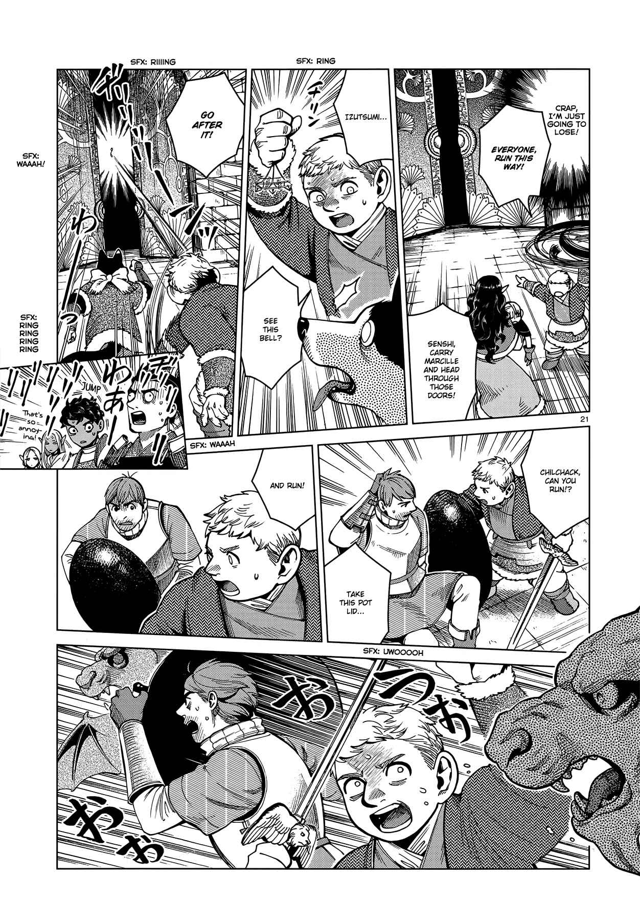 Dungeon Meshi Chapter 50 page 21 - Chapter 50: Dumplings