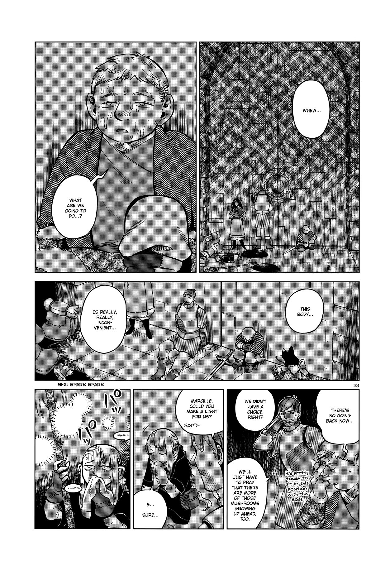 Dungeon Meshi Chapter 50 page 23 - Chapter 50: Dumplings