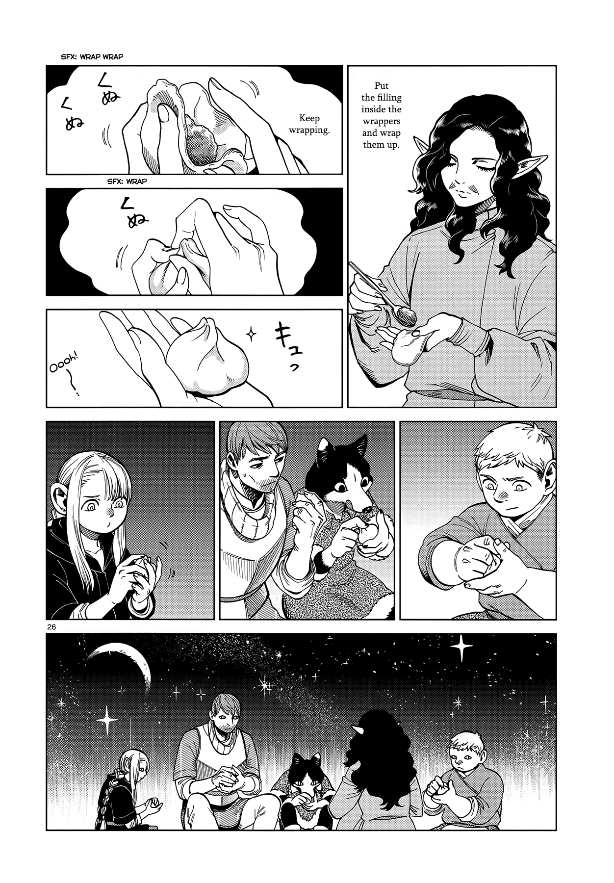 Dungeon Meshi Chapter 50 page 26 - Chapter 50: Dumplings