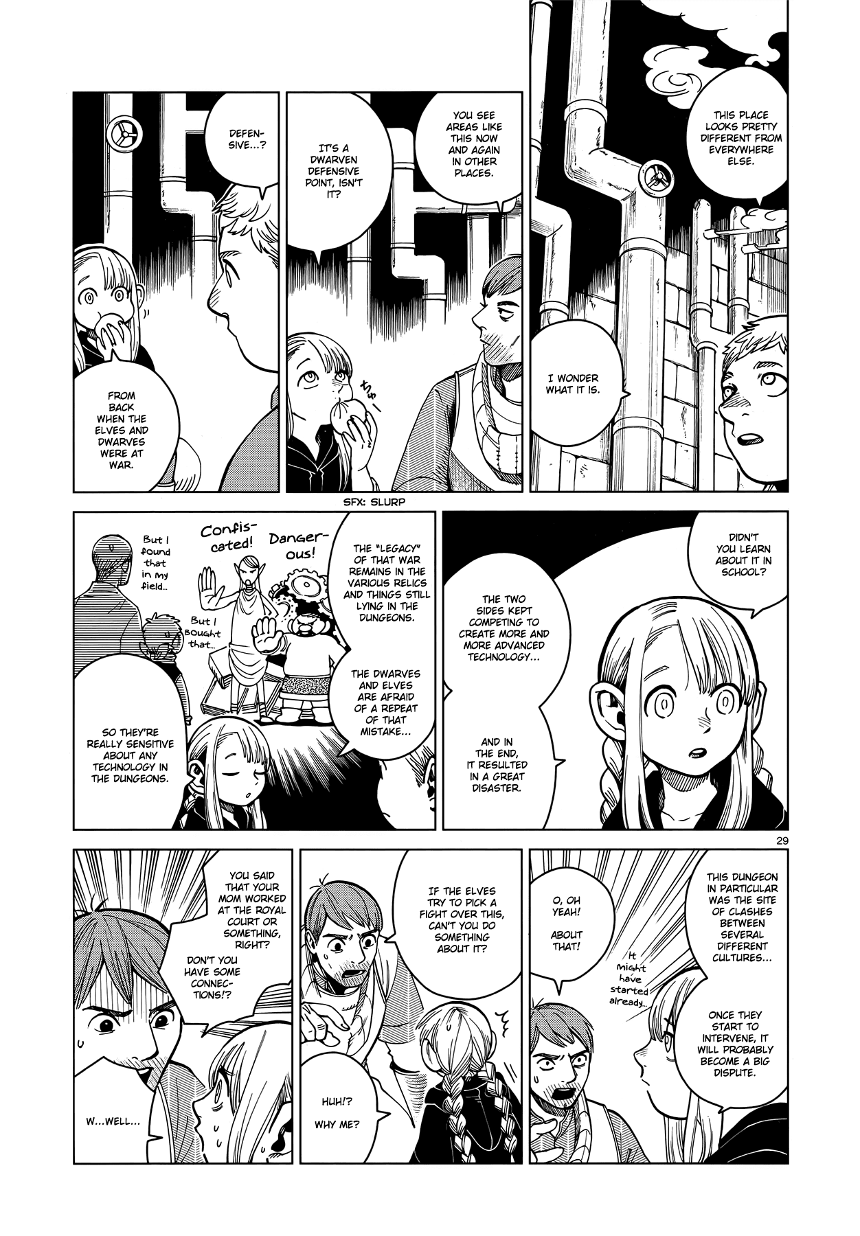 Dungeon Meshi Chapter 50 page 29 - Chapter 50: Dumplings