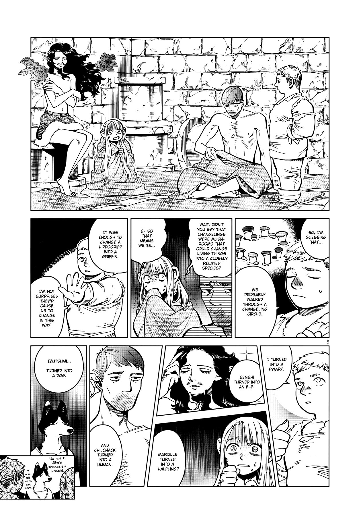 Dungeon Meshi Chapter 50 page 5 - Chapter 50: Dumplings