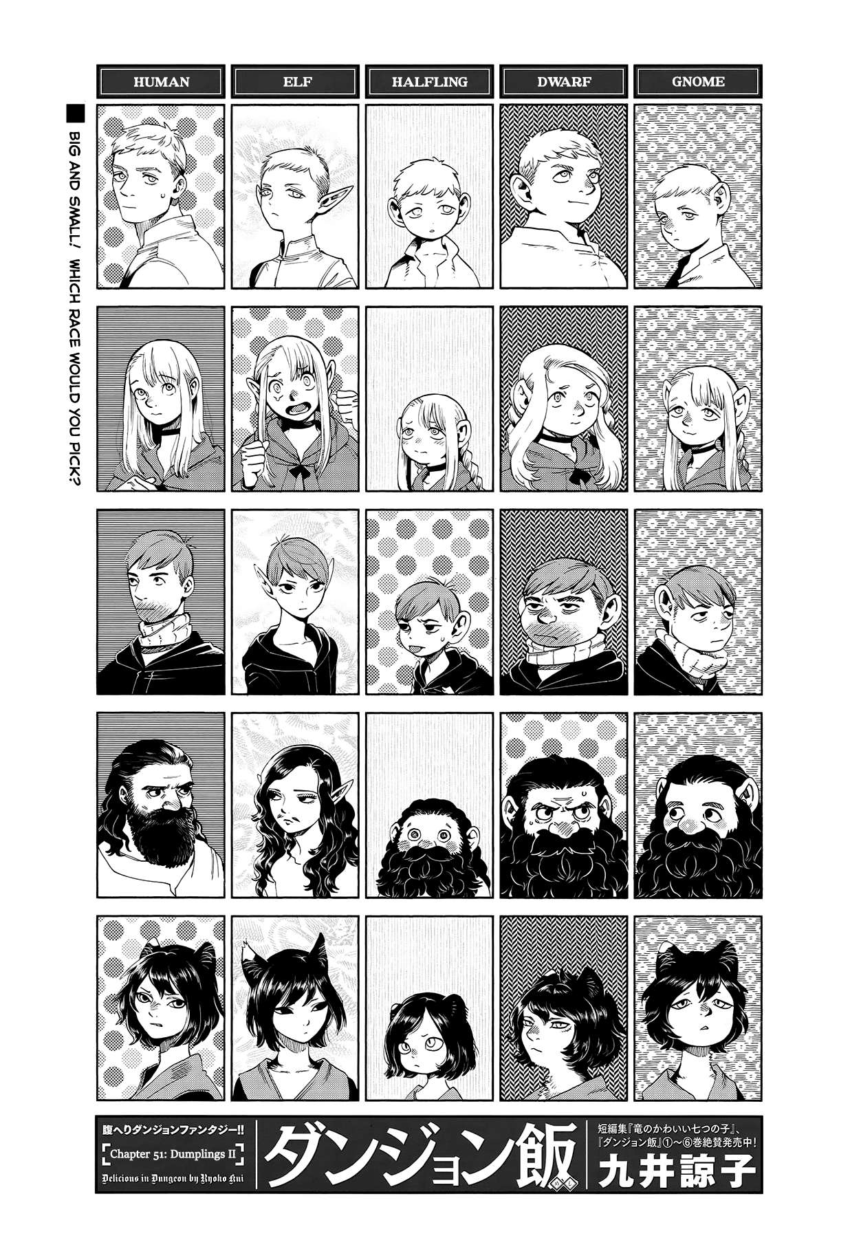 Dungeon Meshi Chapter 51 page 1 - Chapter 51: Dumplings II
