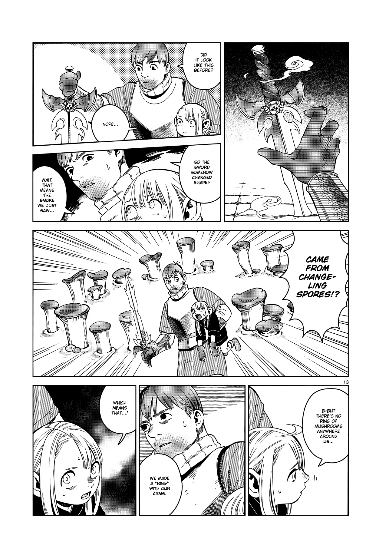 Dungeon Meshi Chapter 51 page 13 - Chapter 51: Dumplings II