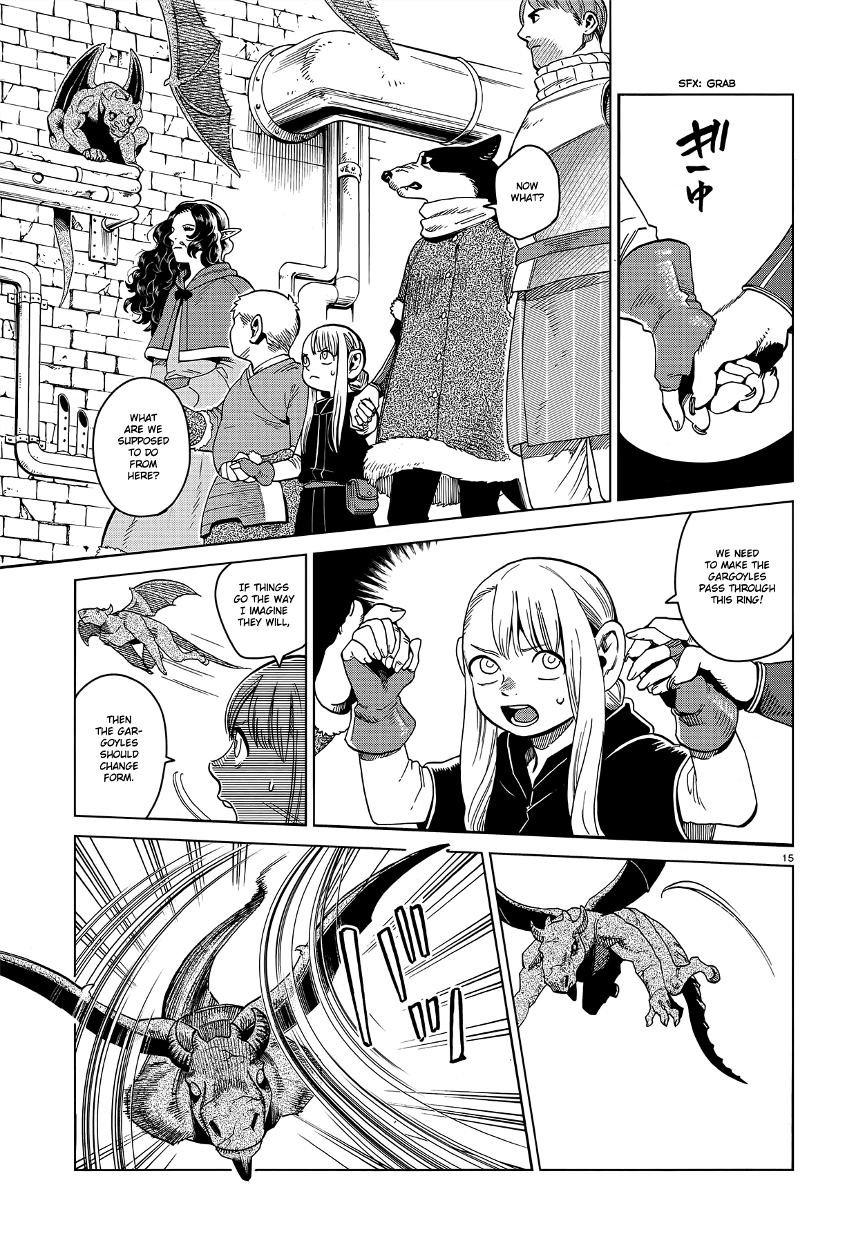 Dungeon Meshi Chapter 51 page 15 - Chapter 51: Dumplings II