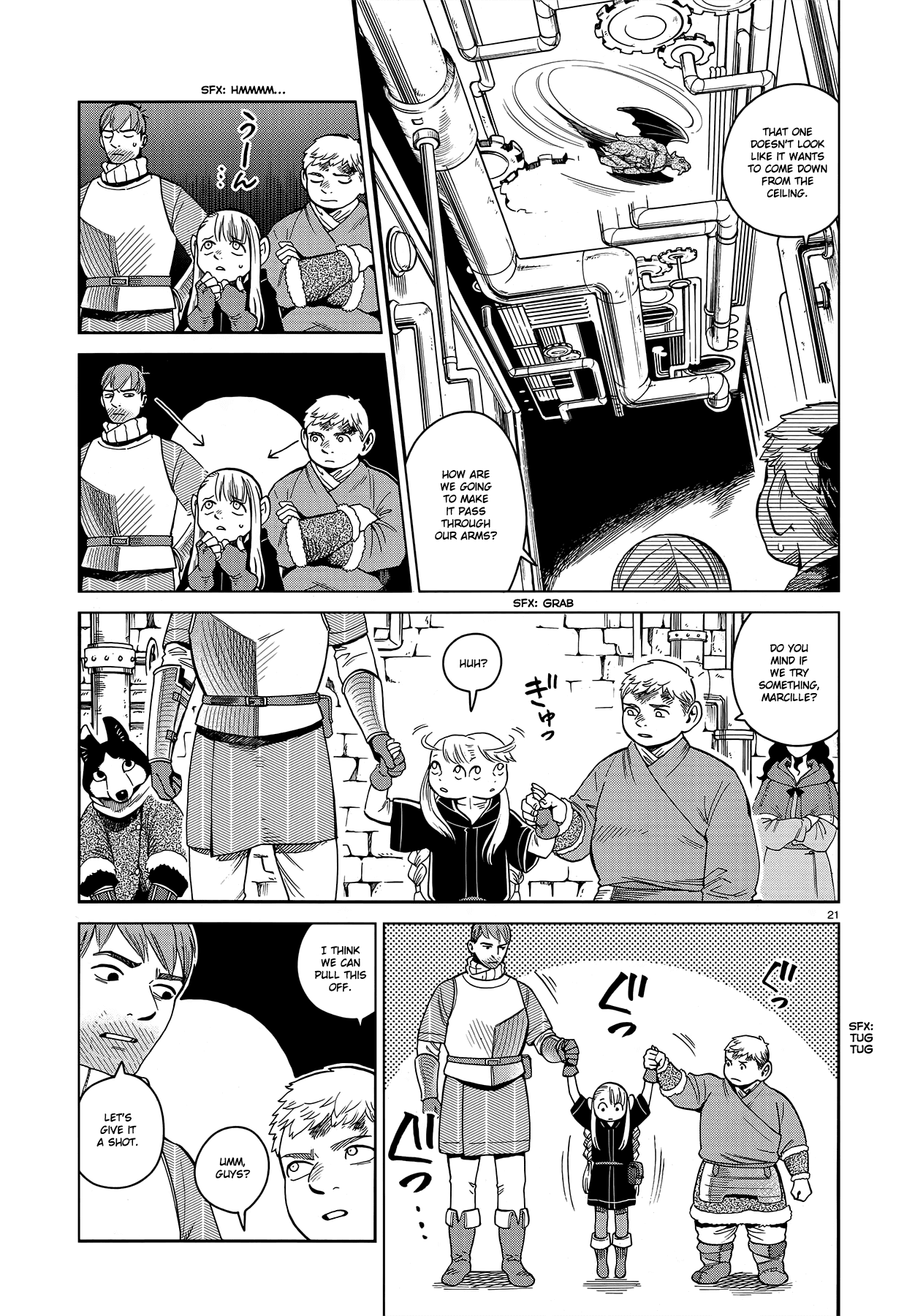 Dungeon Meshi Chapter 51 page 21 - Chapter 51: Dumplings II