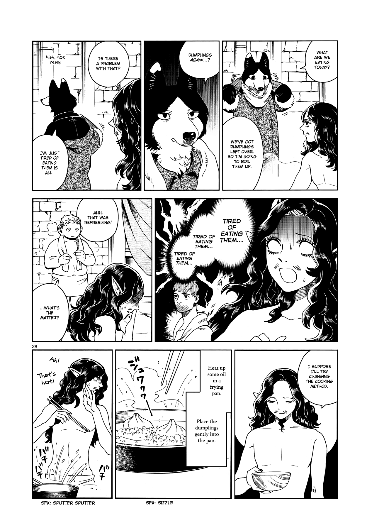 Dungeon Meshi Chapter 51 page 28 - Chapter 51: Dumplings II