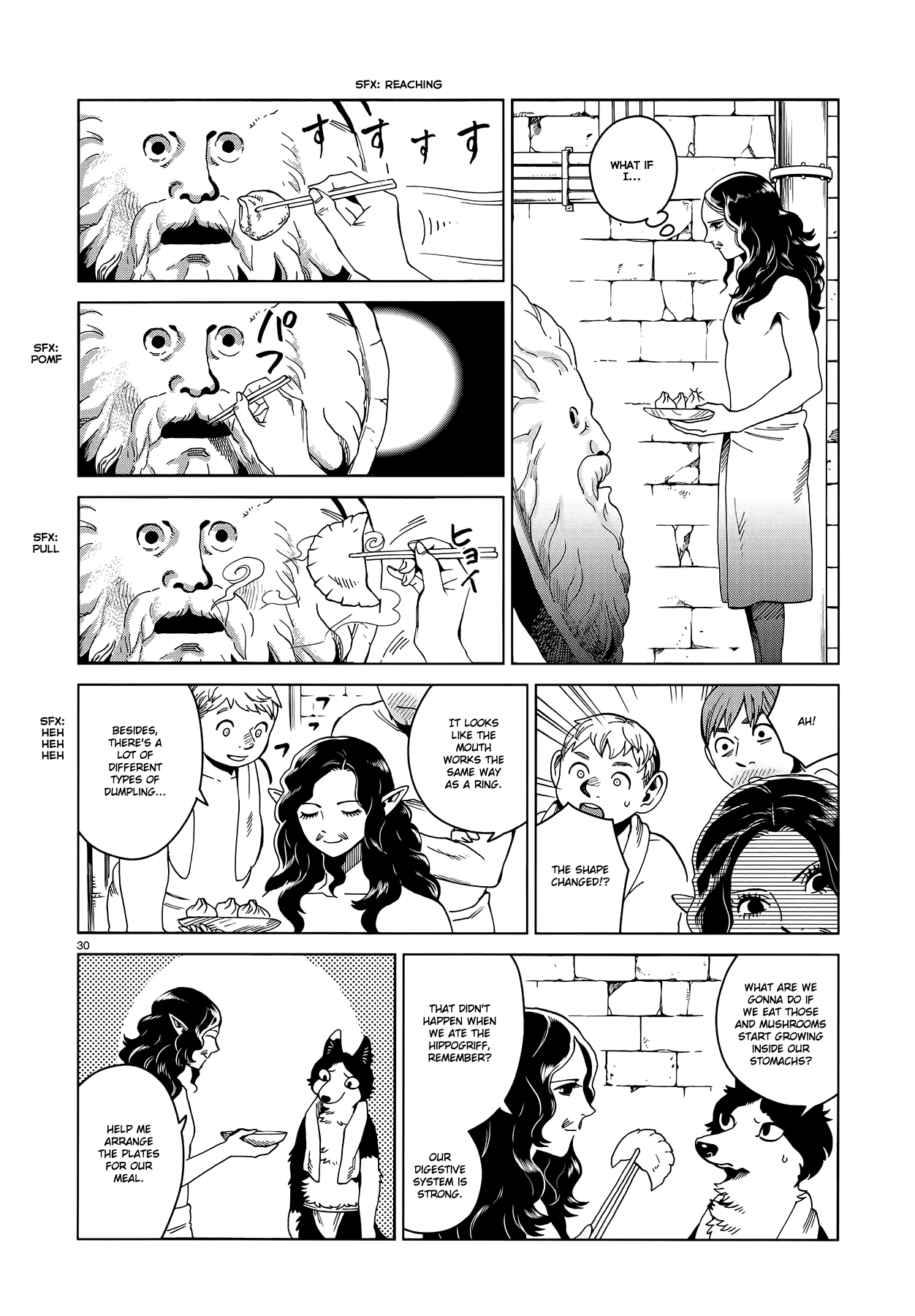 Dungeon Meshi Chapter 51 page 30 - Chapter 51: Dumplings II