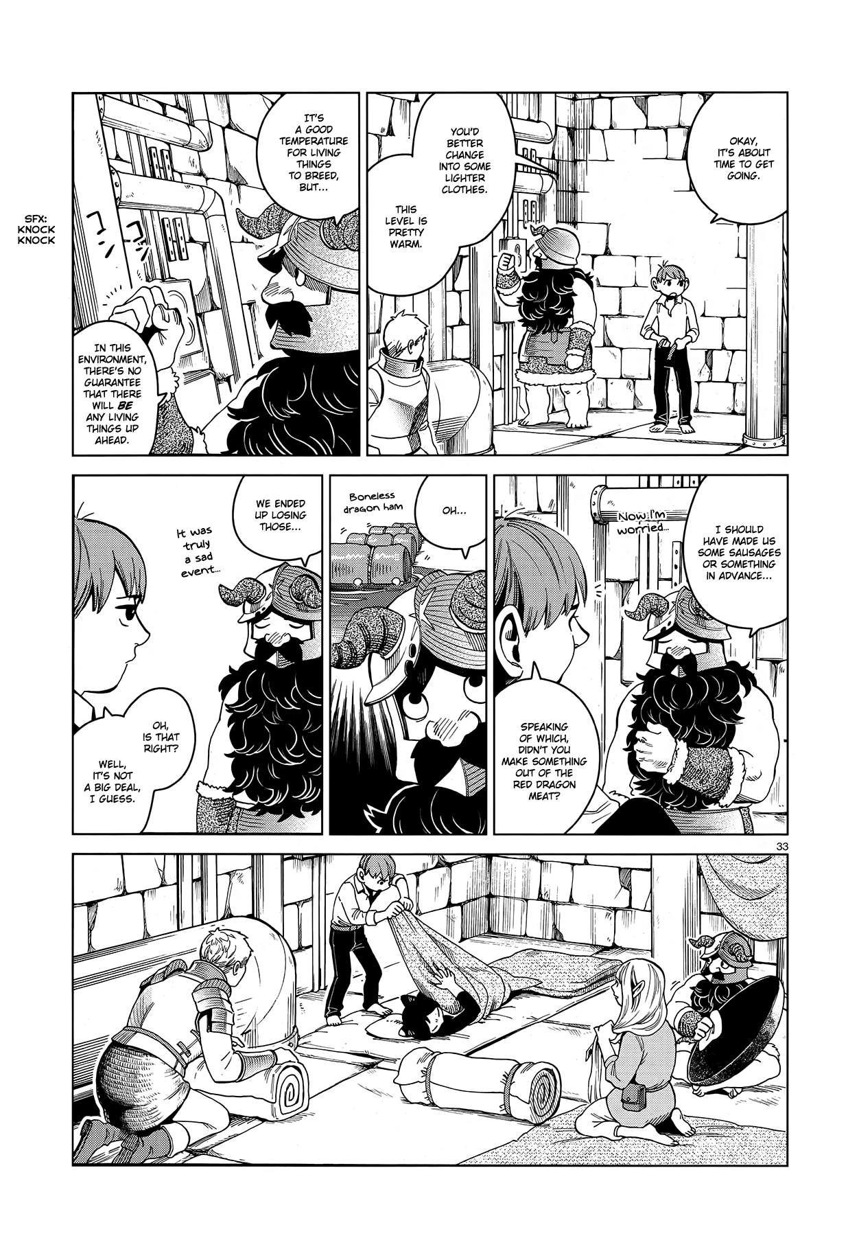 Dungeon Meshi Chapter 51 page 33 - Chapter 51: Dumplings II