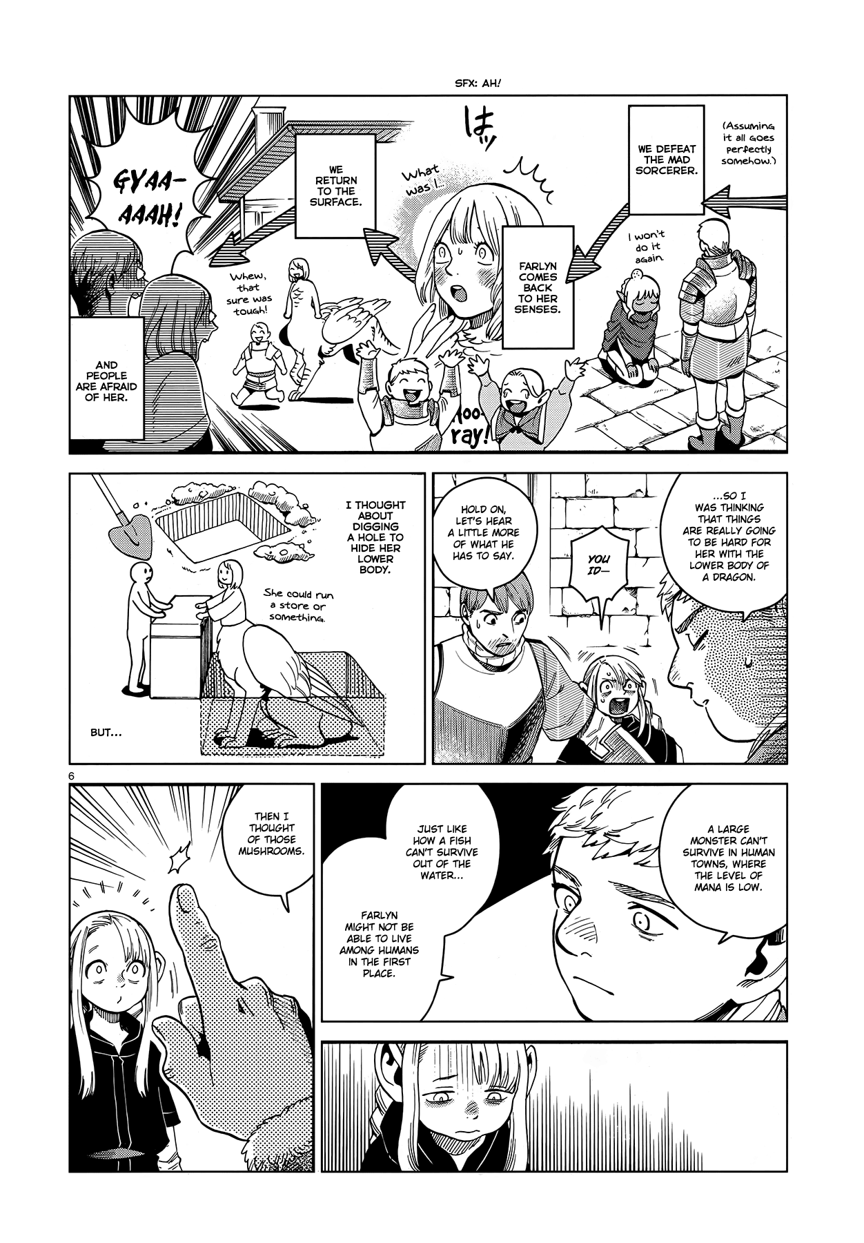 Dungeon Meshi Chapter 51 page 6 - Chapter 51: Dumplings II