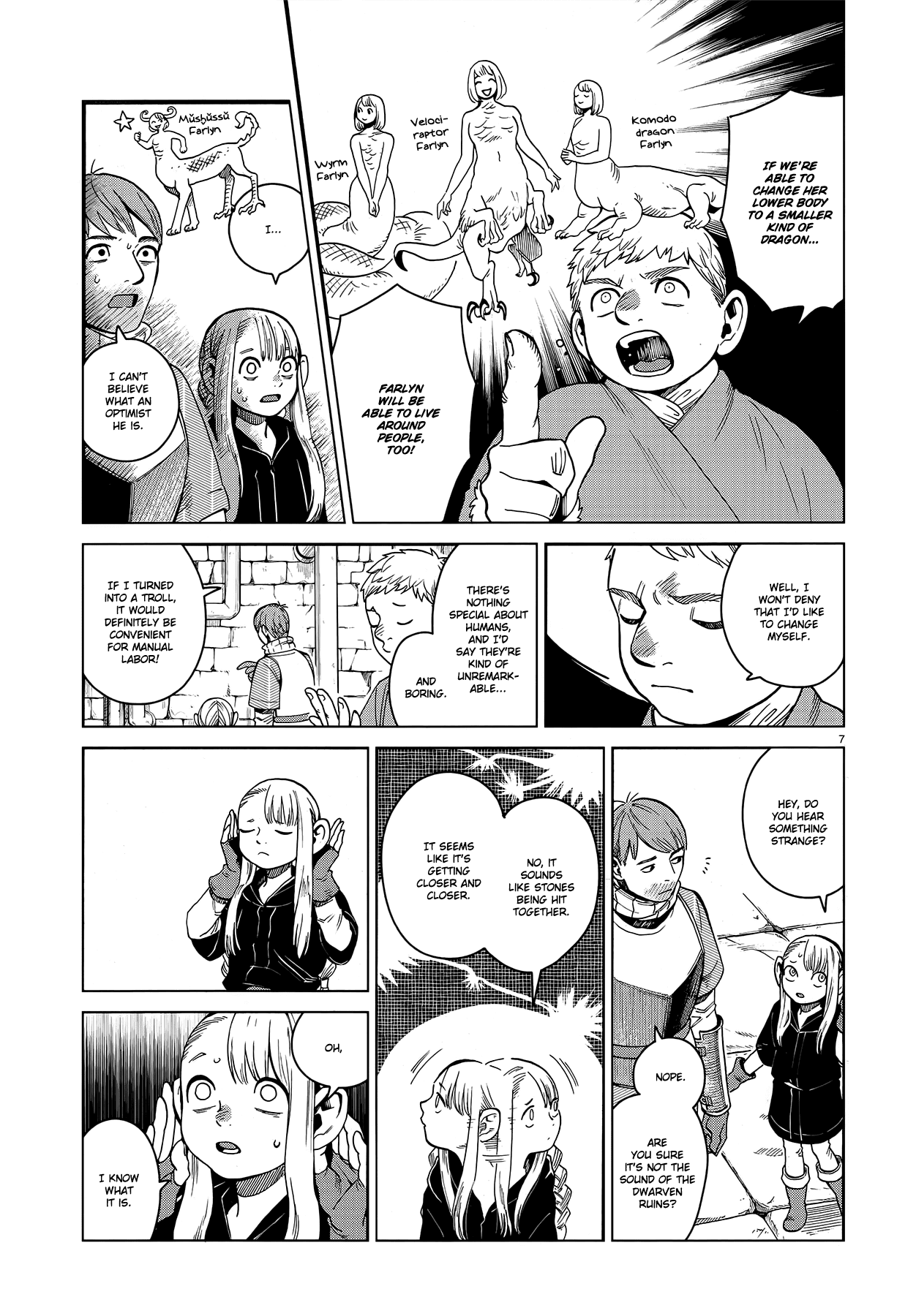 Dungeon Meshi Chapter 51 page 7 - Chapter 51: Dumplings II