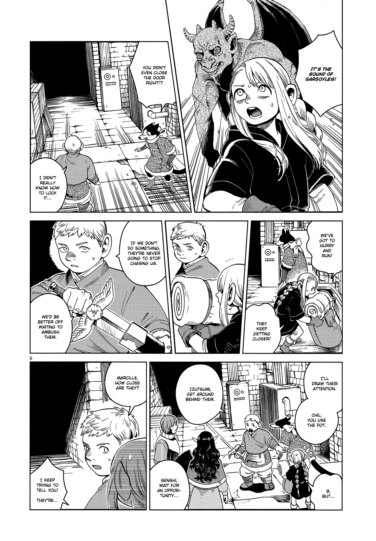 Dungeon Meshi Chapter 51 page 8 - Chapter 51: Dumplings II