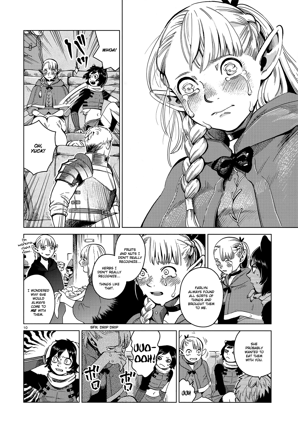 Dungeon Meshi Chapter 52 page 10 - Chapter 52: Bacon and Eggs