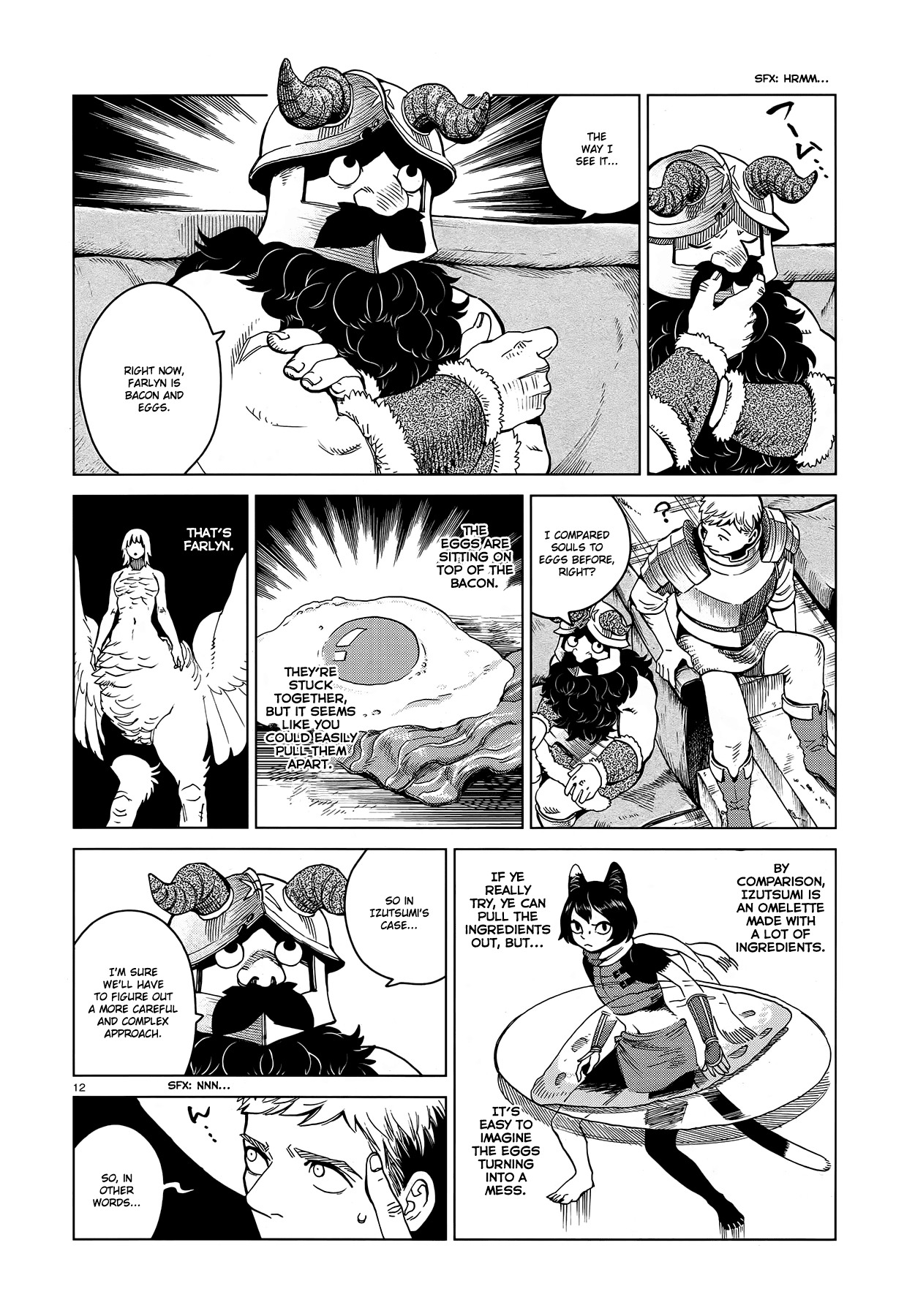 Dungeon Meshi Chapter 52 page 12 - Chapter 52: Bacon and Eggs