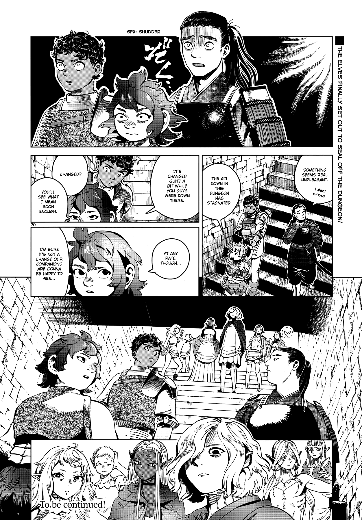 Dungeon Meshi Chapter 52 page 20 - Chapter 52: Bacon and Eggs