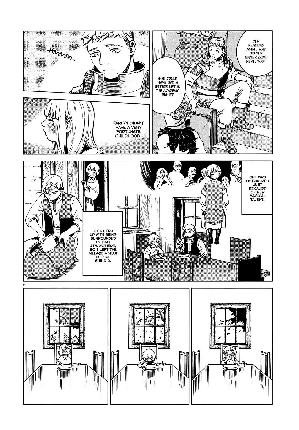 Dungeon Meshi Chapter 52 page 8 - Chapter 52: Bacon and Eggs