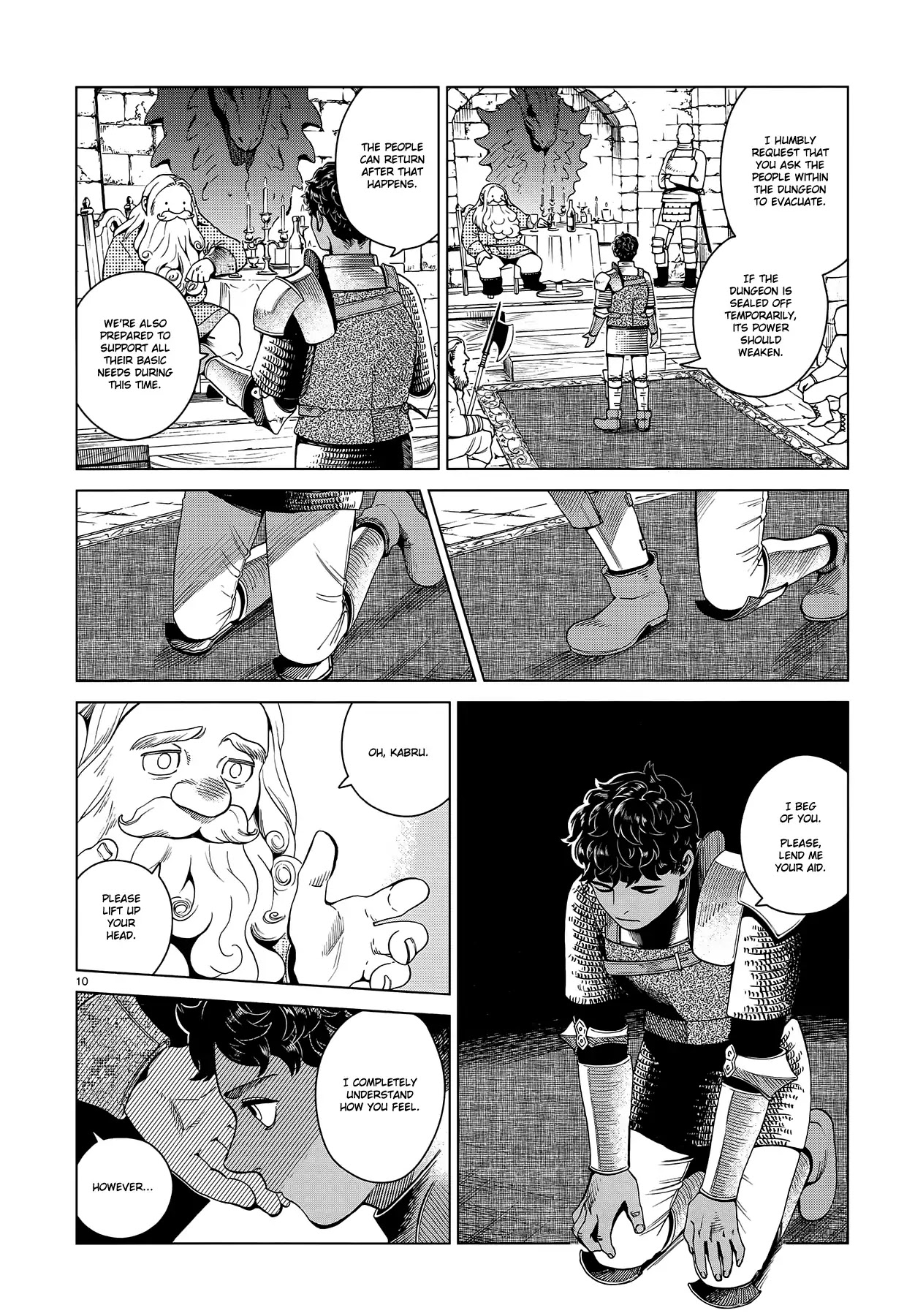 Dungeon Meshi Chapter 53 page 10 - Chapter 53: On the 1st Level