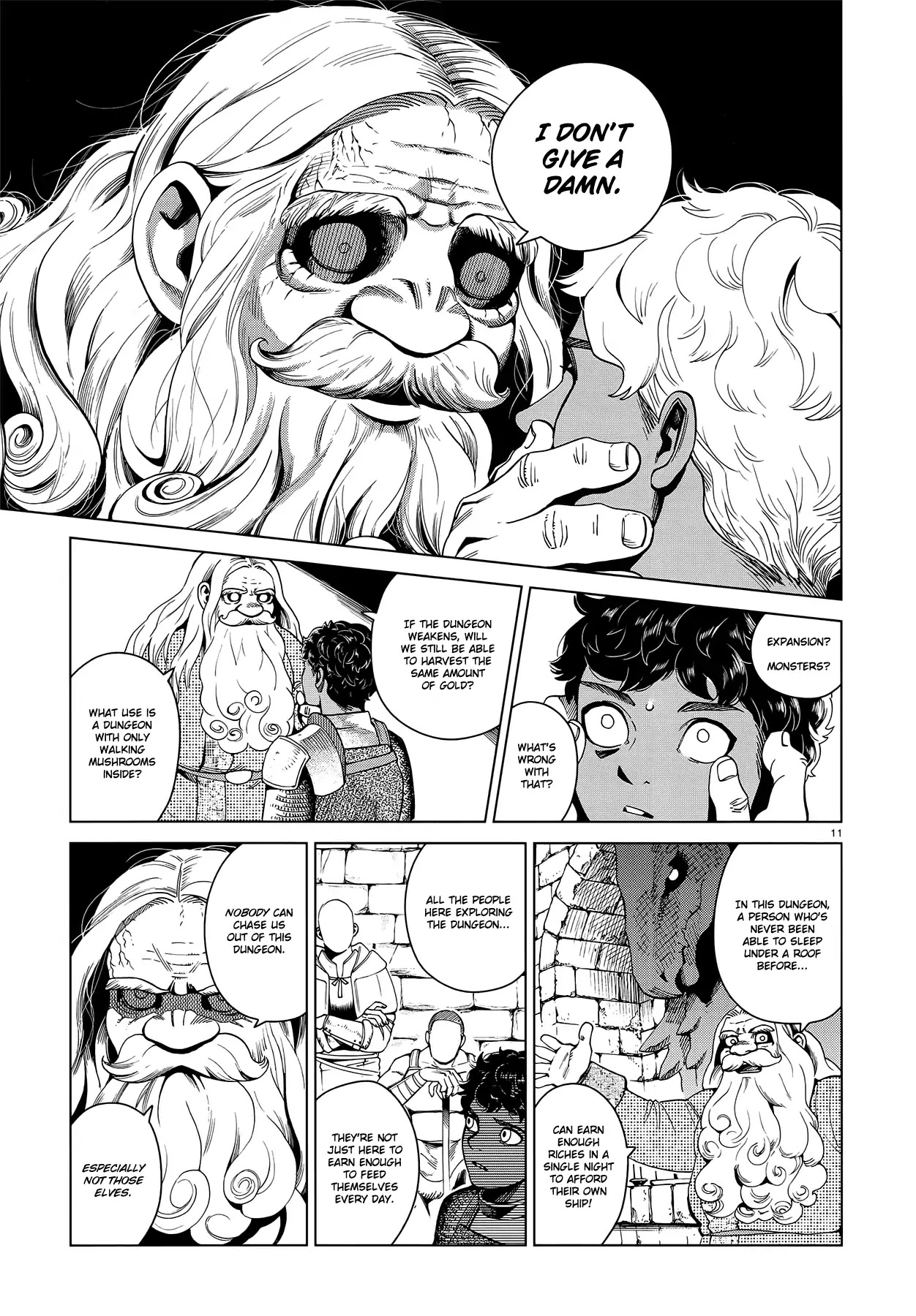 Dungeon Meshi Chapter 53 page 11 - Chapter 53: On the 1st Level
